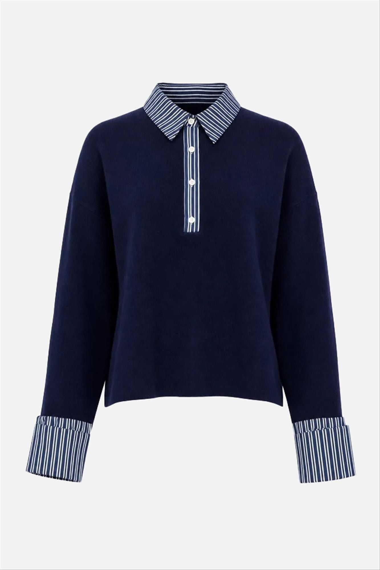 FRNCH - Donkerblauwe Paju pull