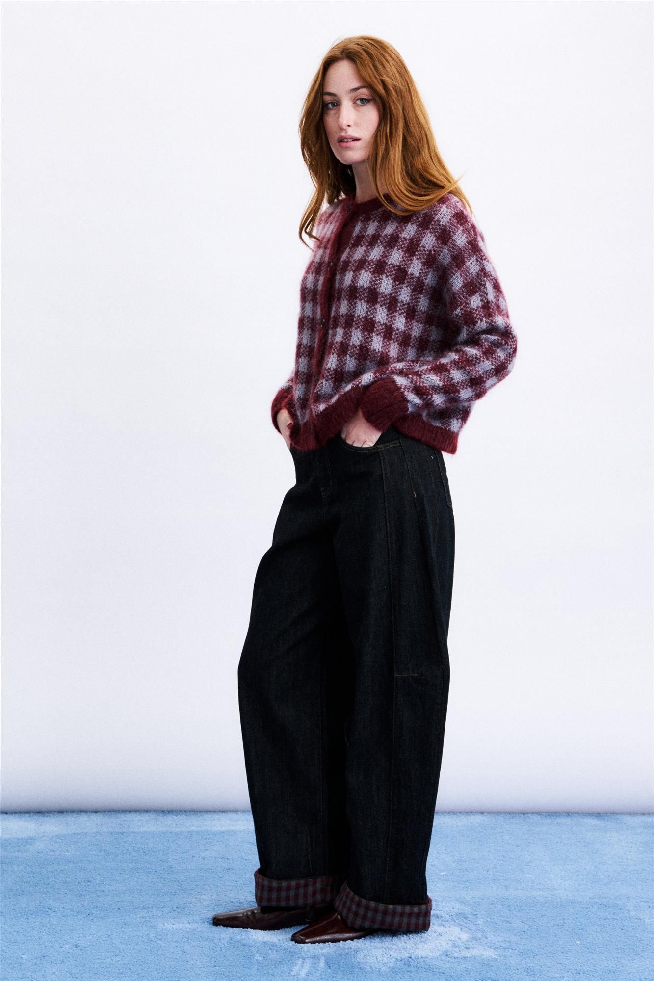 FRNCH - Bordeaux Aomori cardigan