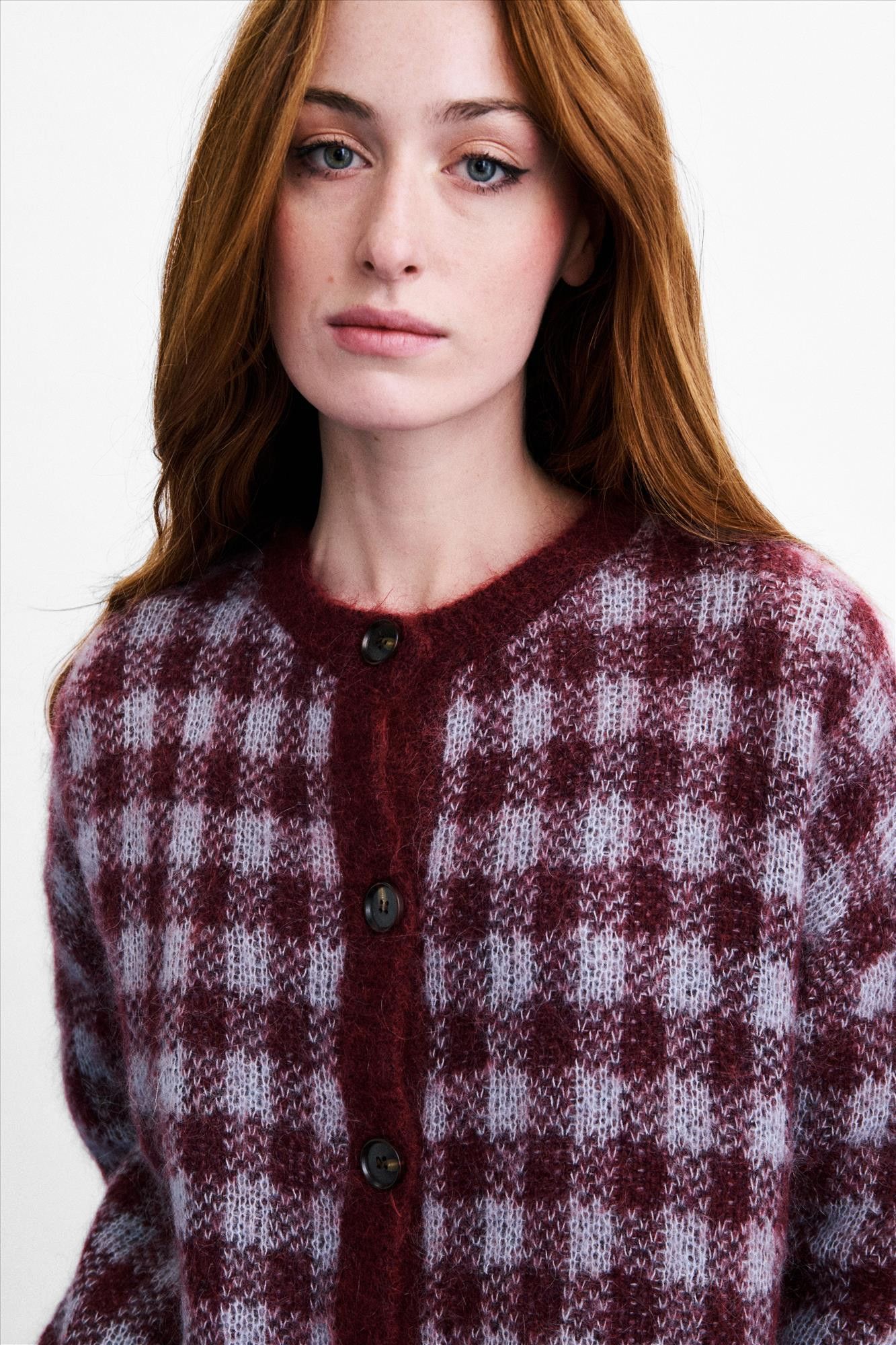 FRNCH - Bordeaux Aomori cardigan
