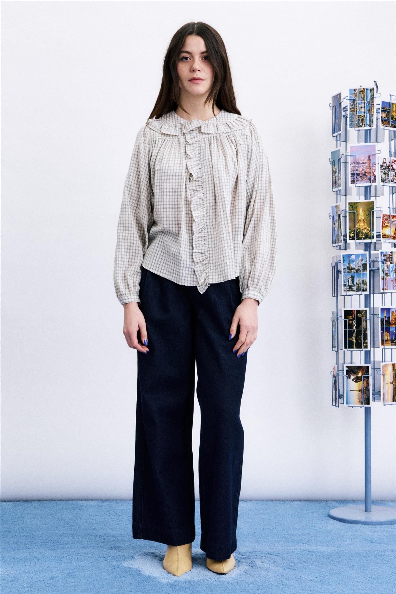 FRNCH - Ecru Dorset blouse