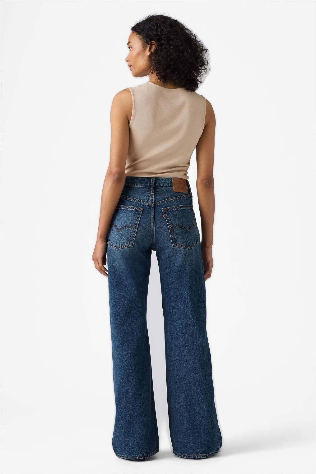 Levi's - Donkerblauwe Loose Boot jeans
