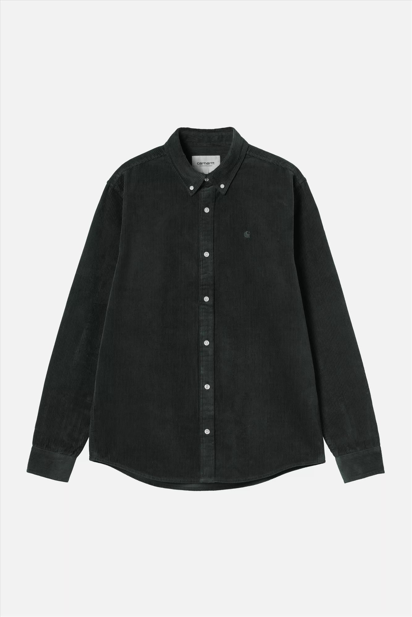 Carhartt WIP - Donkergroen Madison Cord hemd