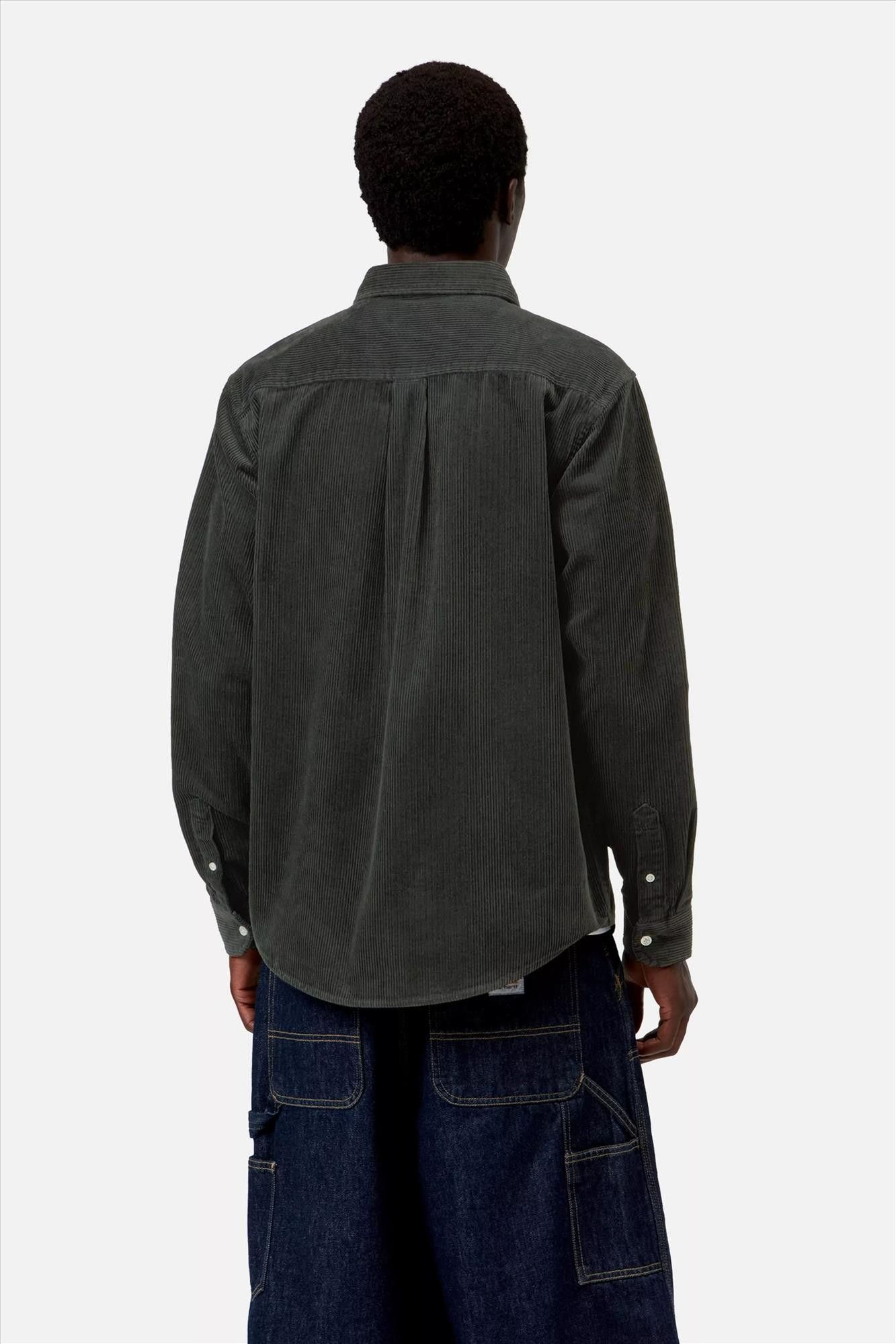 Carhartt WIP - Donkergroen Madison Cord hemd