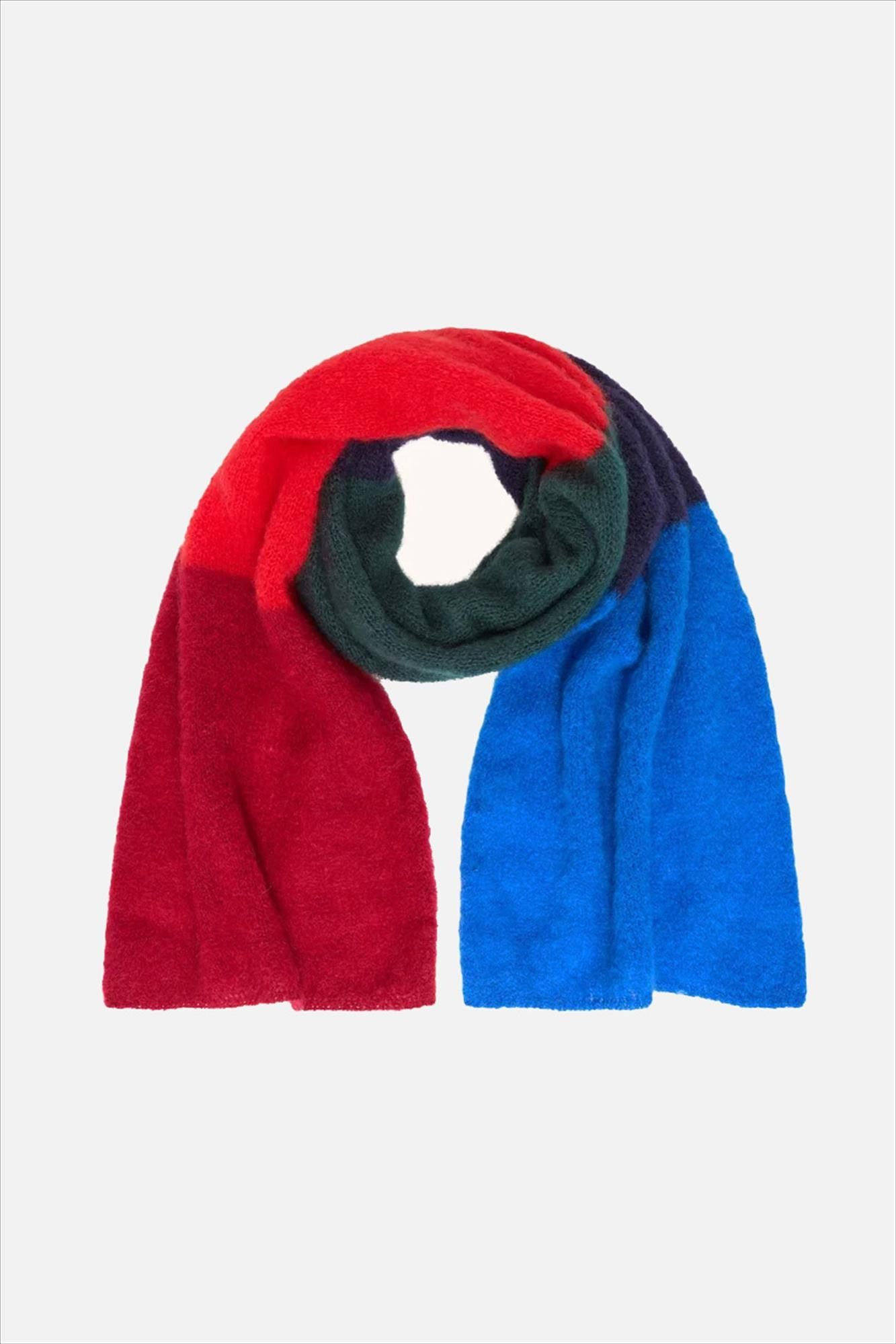 BY BAR - Multicolor Leah Striped sjaal