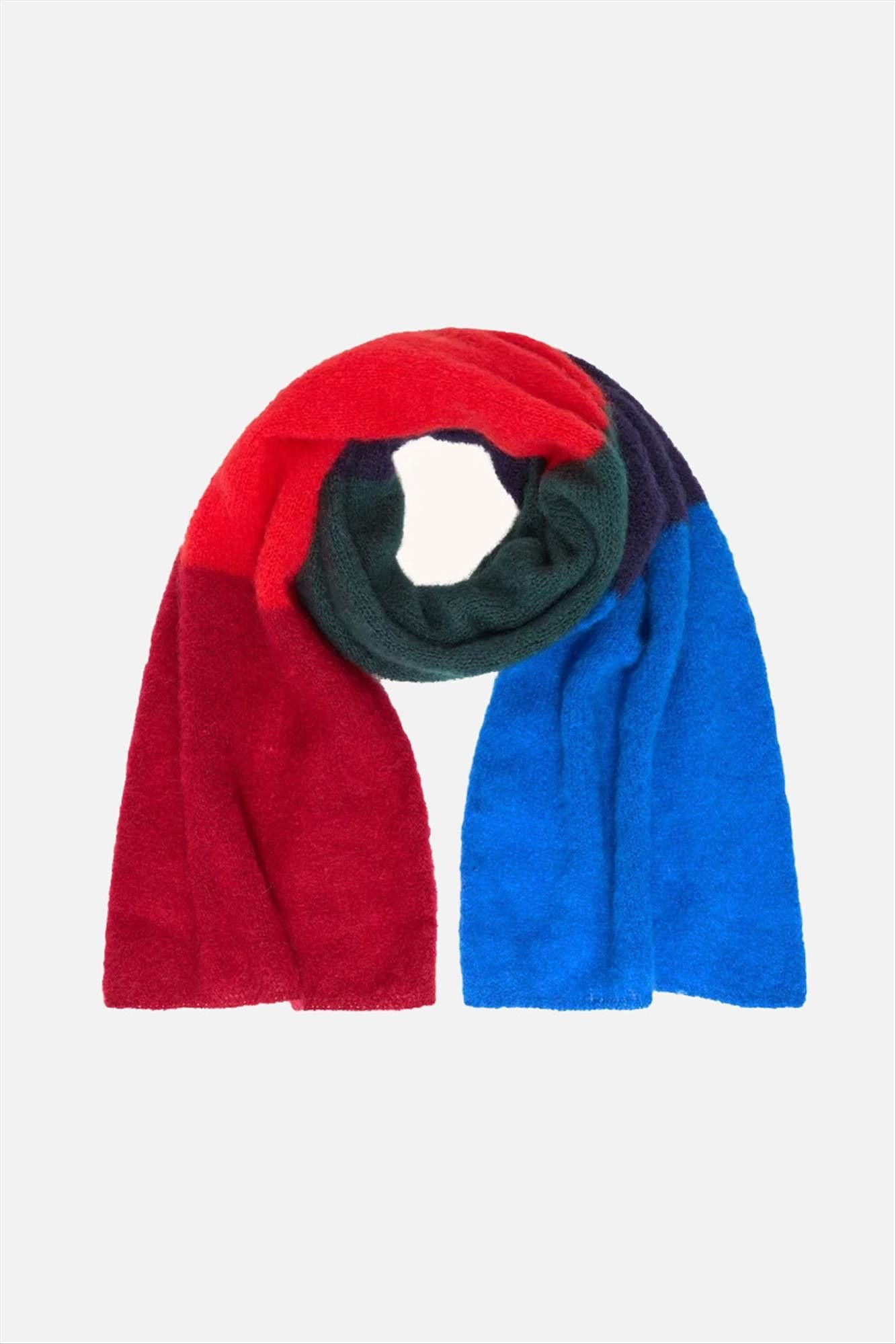 BY BAR - Multicolor Leah Striped sjaal