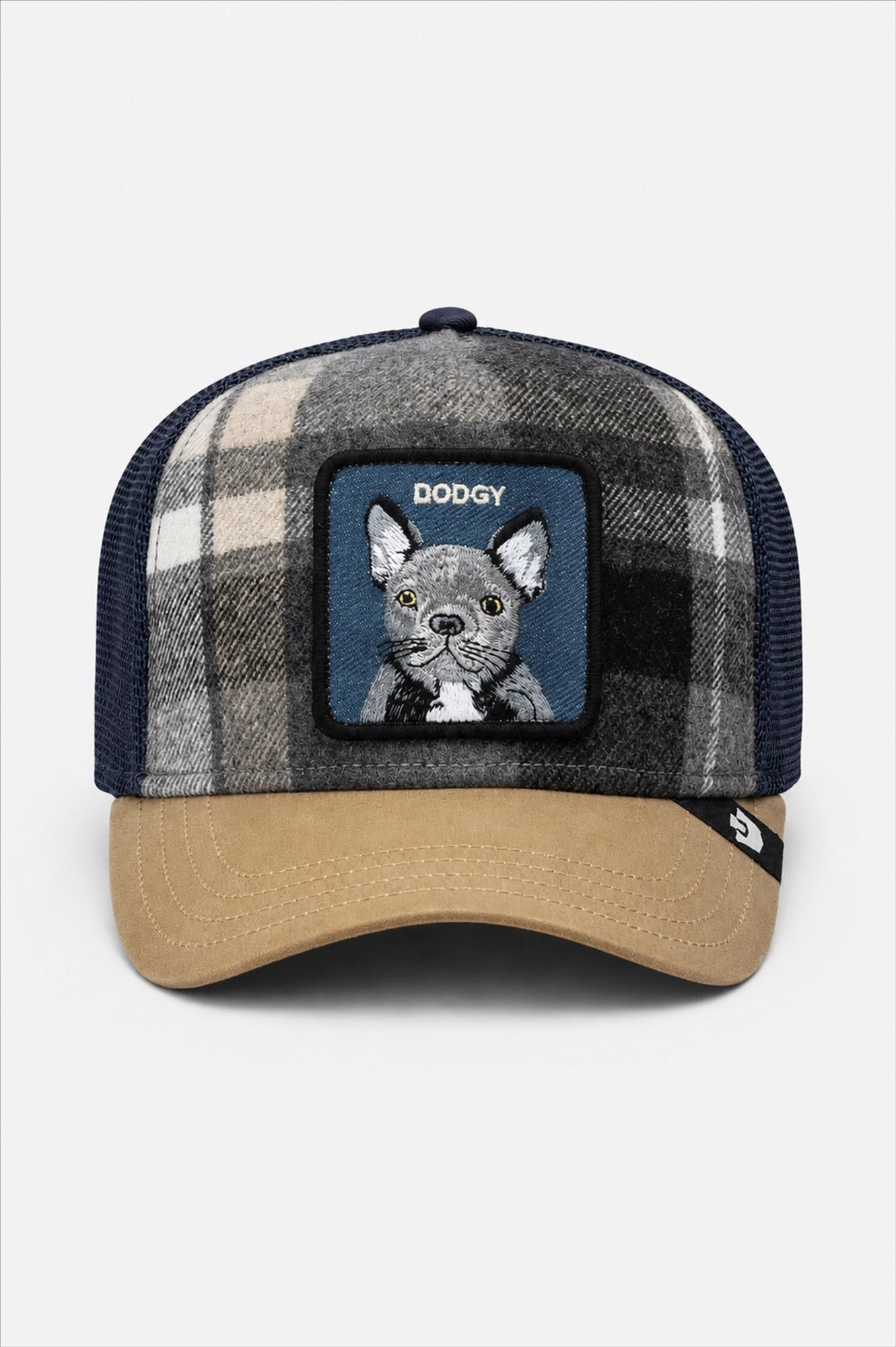 Goorin - Donkerblauw-Beige Brit Frenchie pet