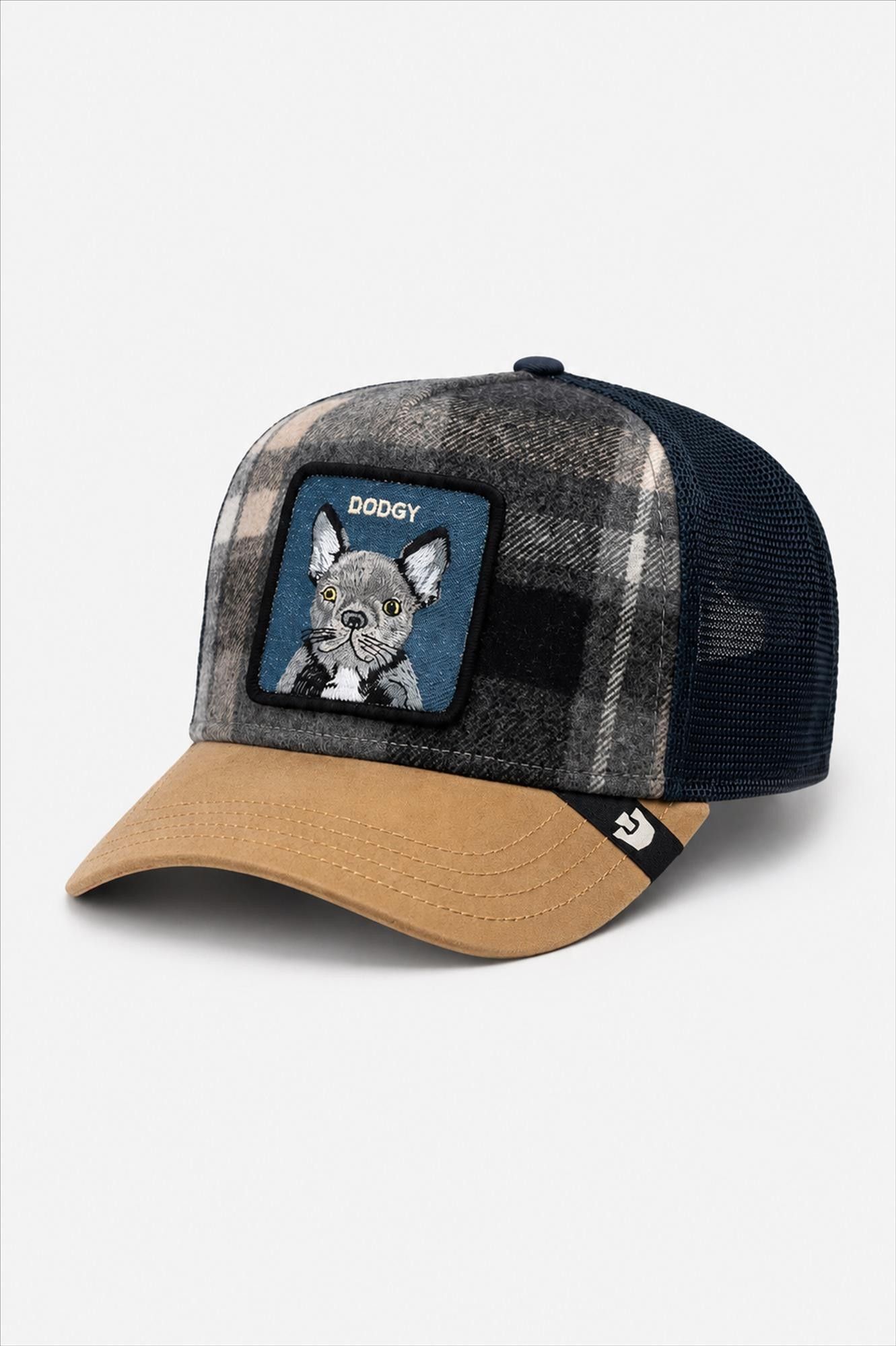 Goorin - Donkerblauw-Beige Brit Frenchie pet