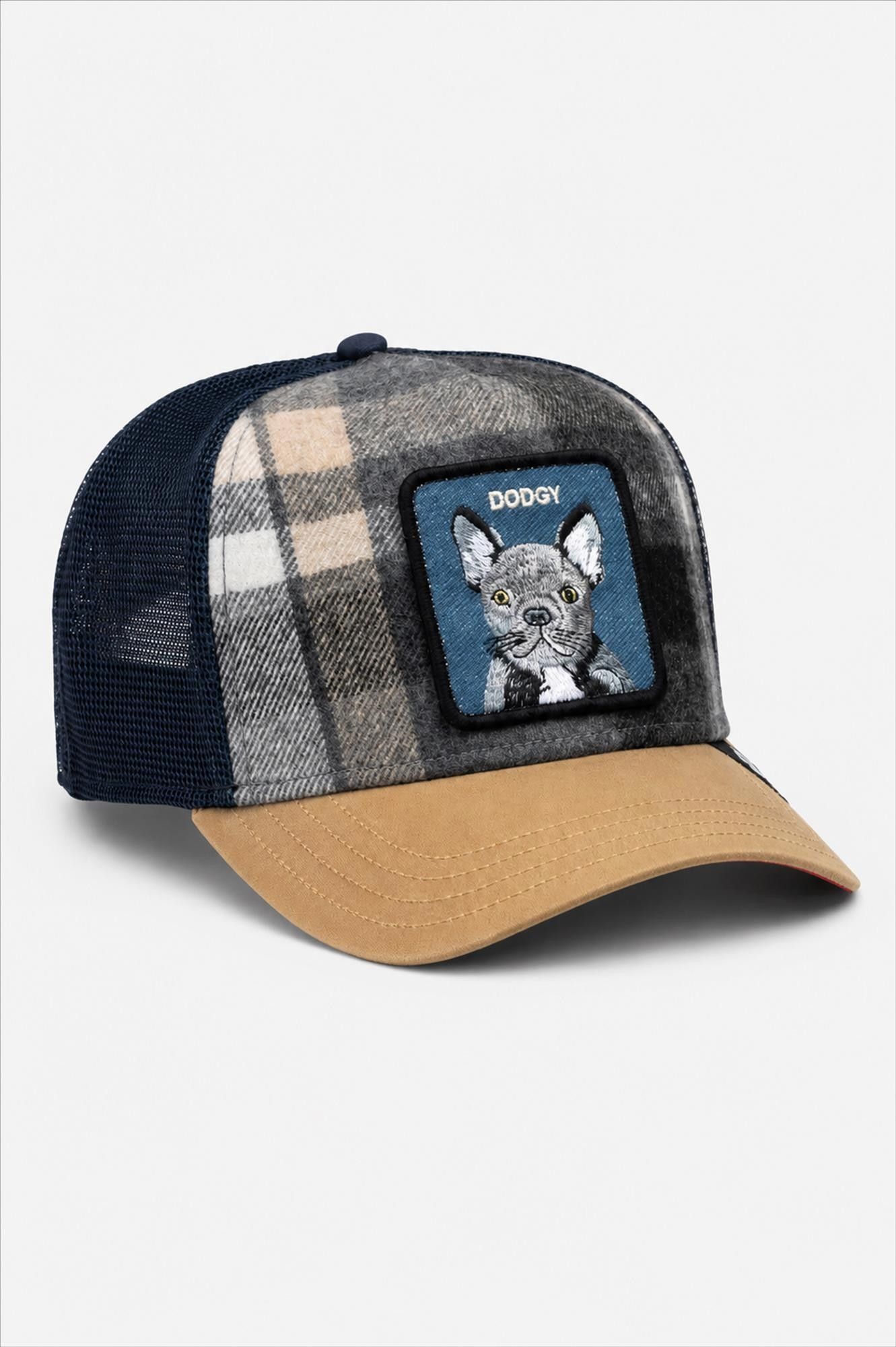Goorin - Donkerblauw-Beige Brit Frenchie pet
