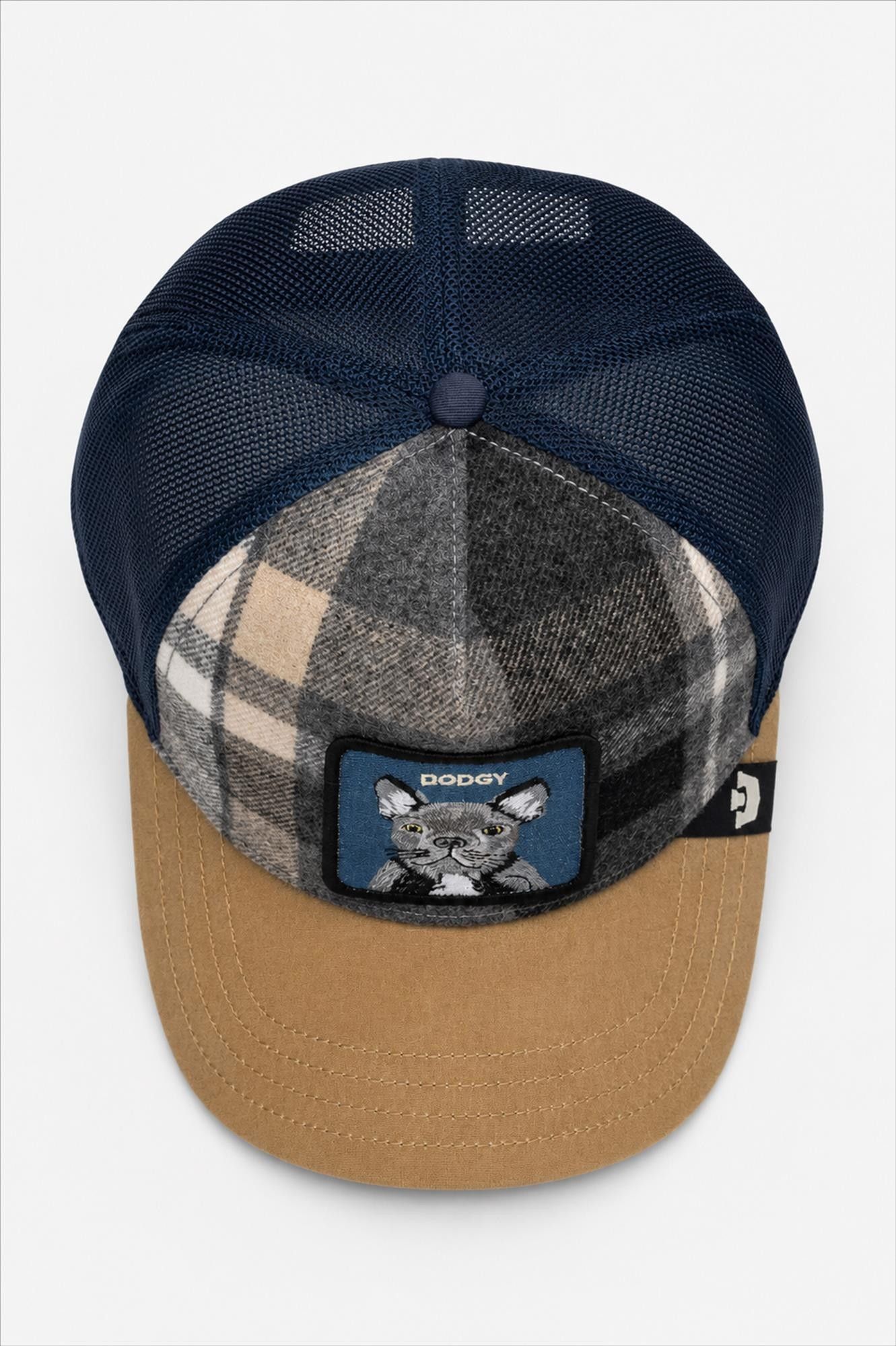 Goorin - Donkerblauw-Beige Brit Frenchie pet