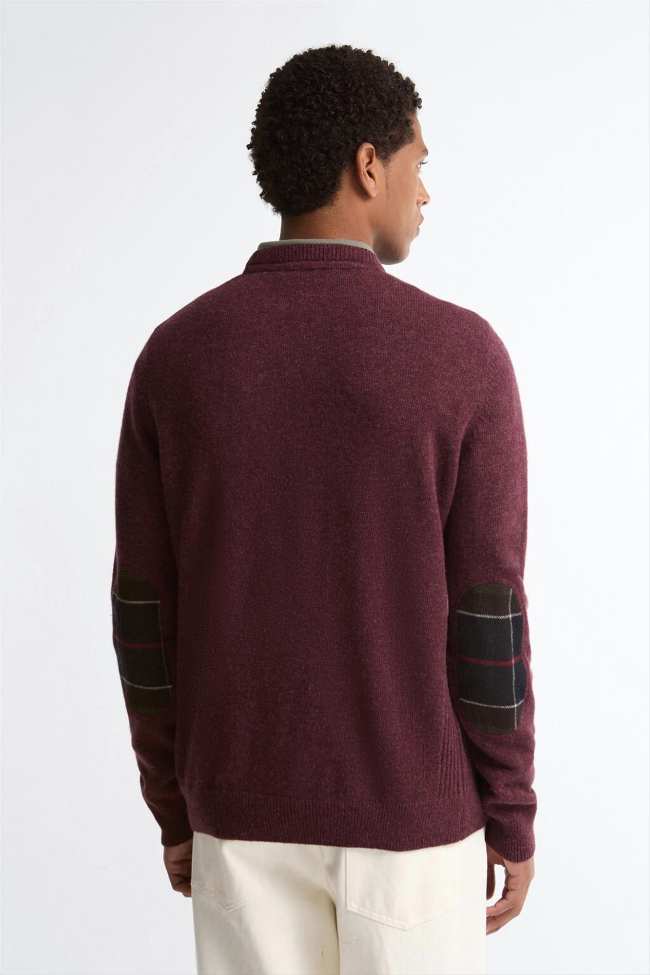 Barbour - Bordeaux Holden Crew Neck trui