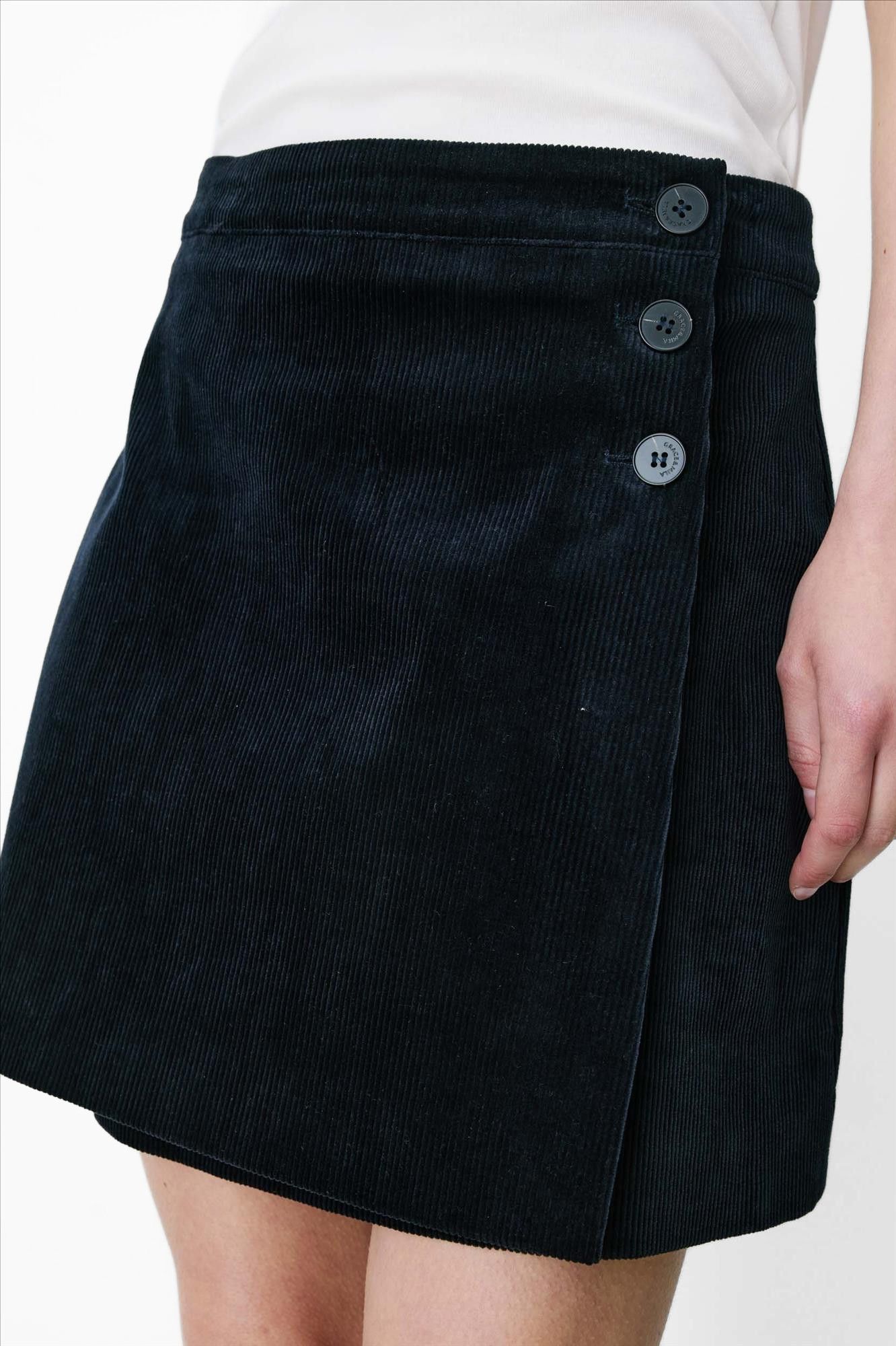 Grace & Mila - Donkerblauwe Adele rok