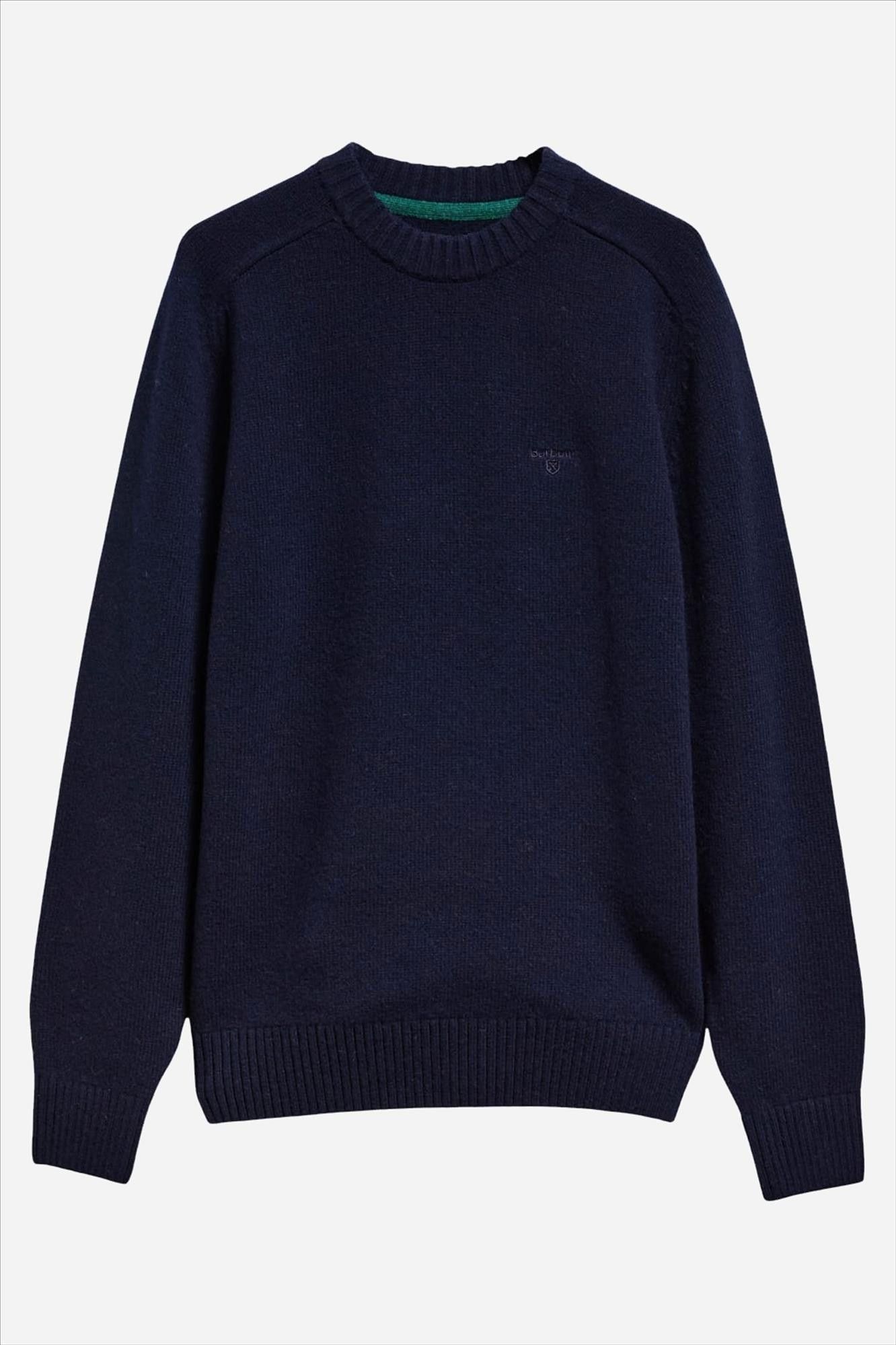 Barbour - Donkerblauwe Newtown trui