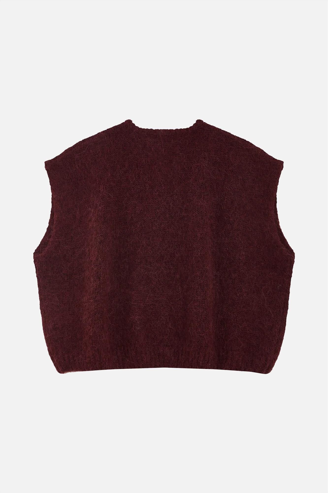 Grace & Mila - Bordeauxpaarse Addison cardigan