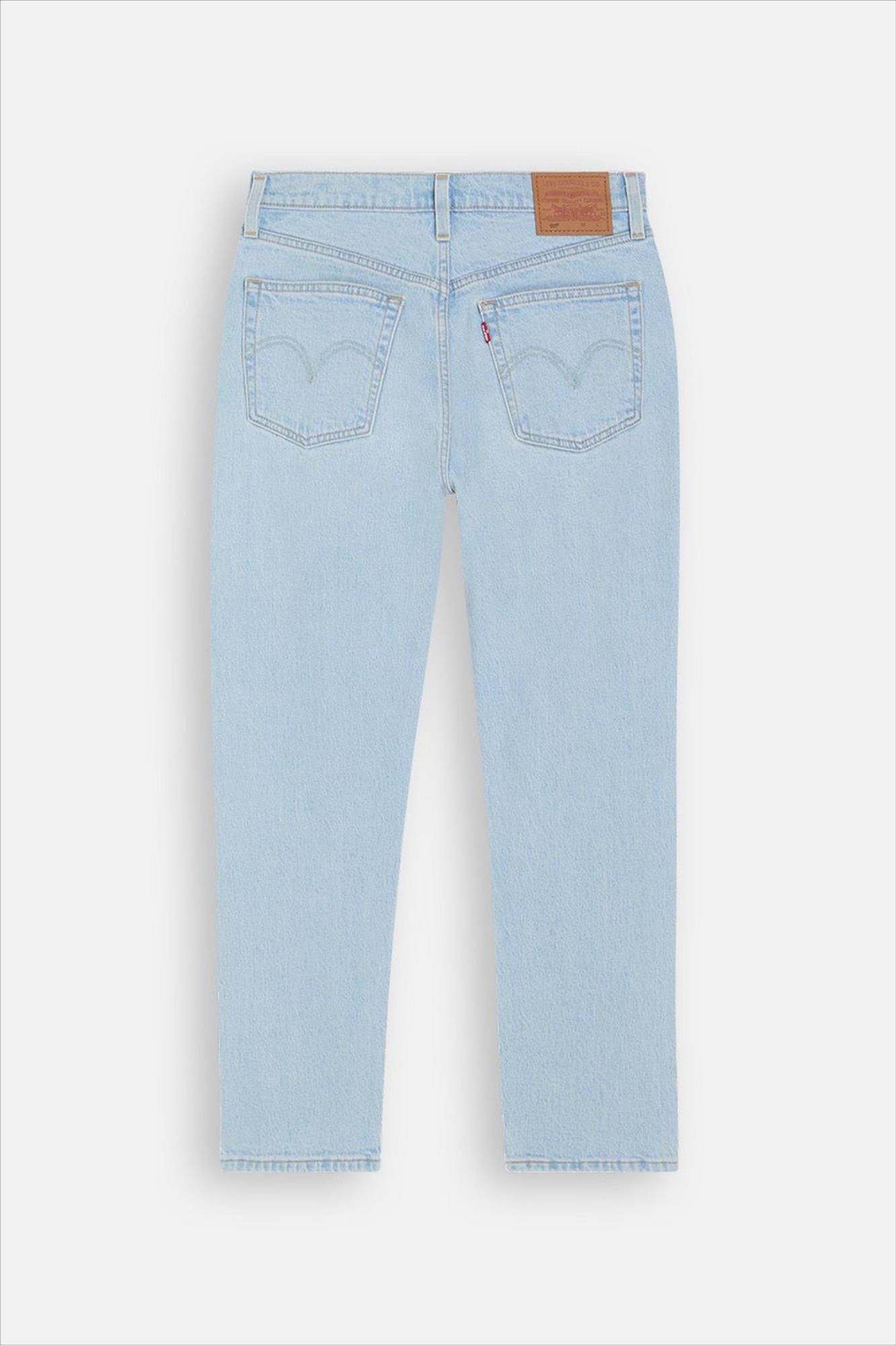 Levi's - Lichtblauwe 501 crop jeans
