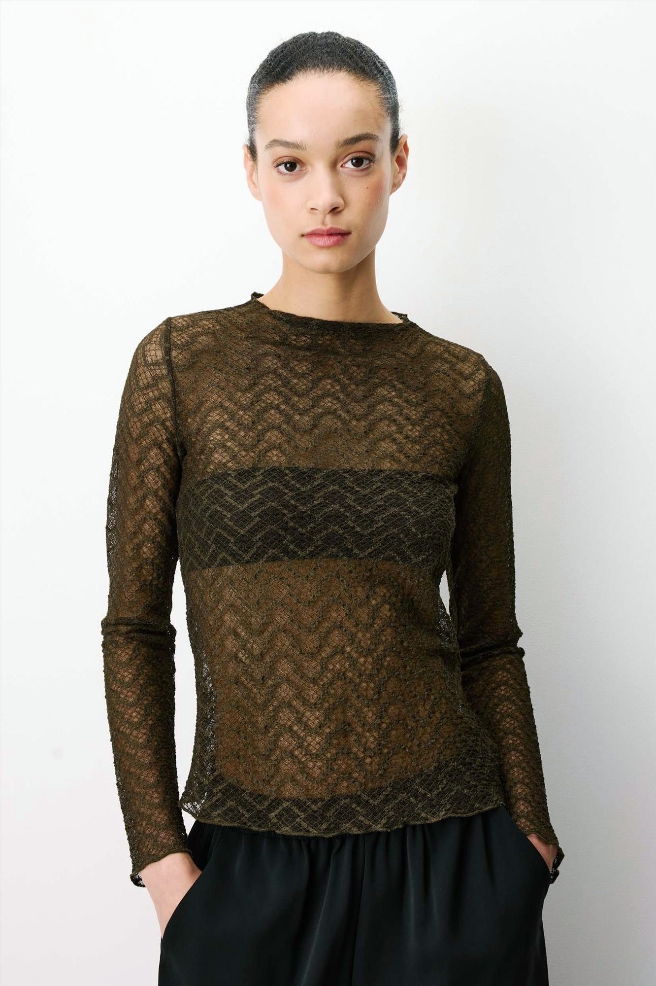 Grace & Mila - Kaki Aube longsleeve