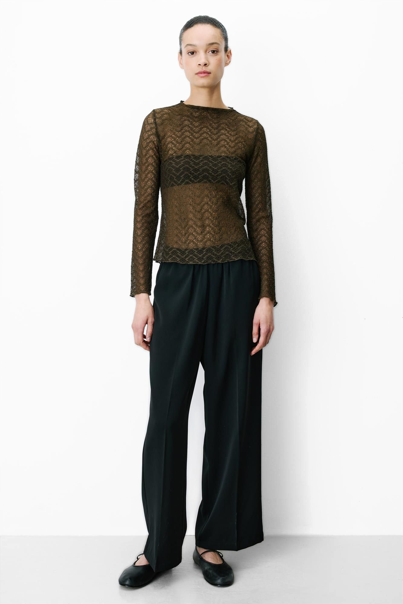 Grace & Mila - Kaki Aube longsleeve