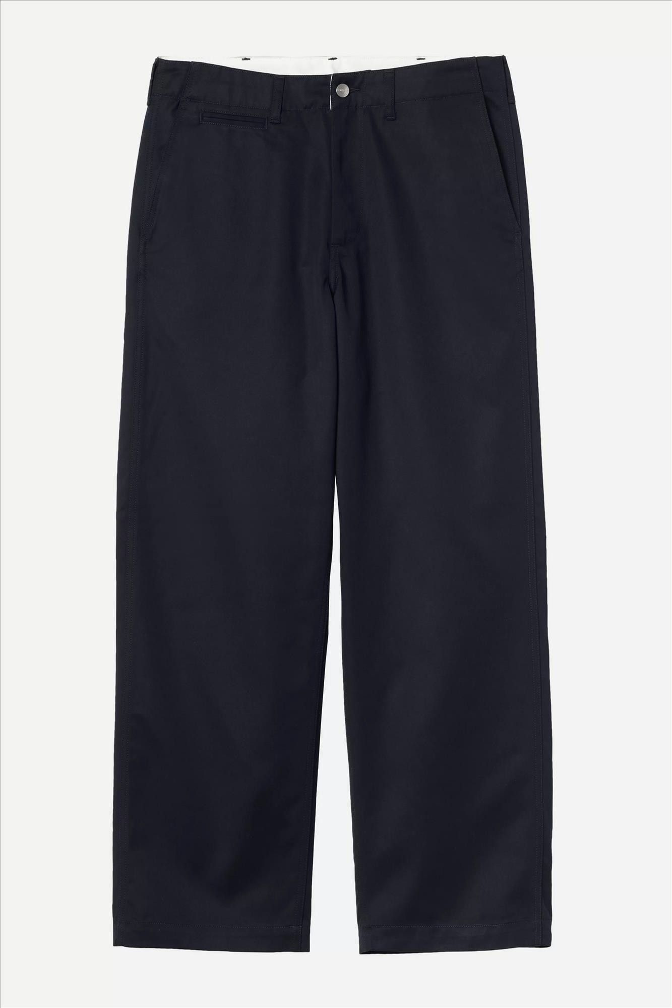 Carhartt WIP - Donkerblauwe Harold straight broek