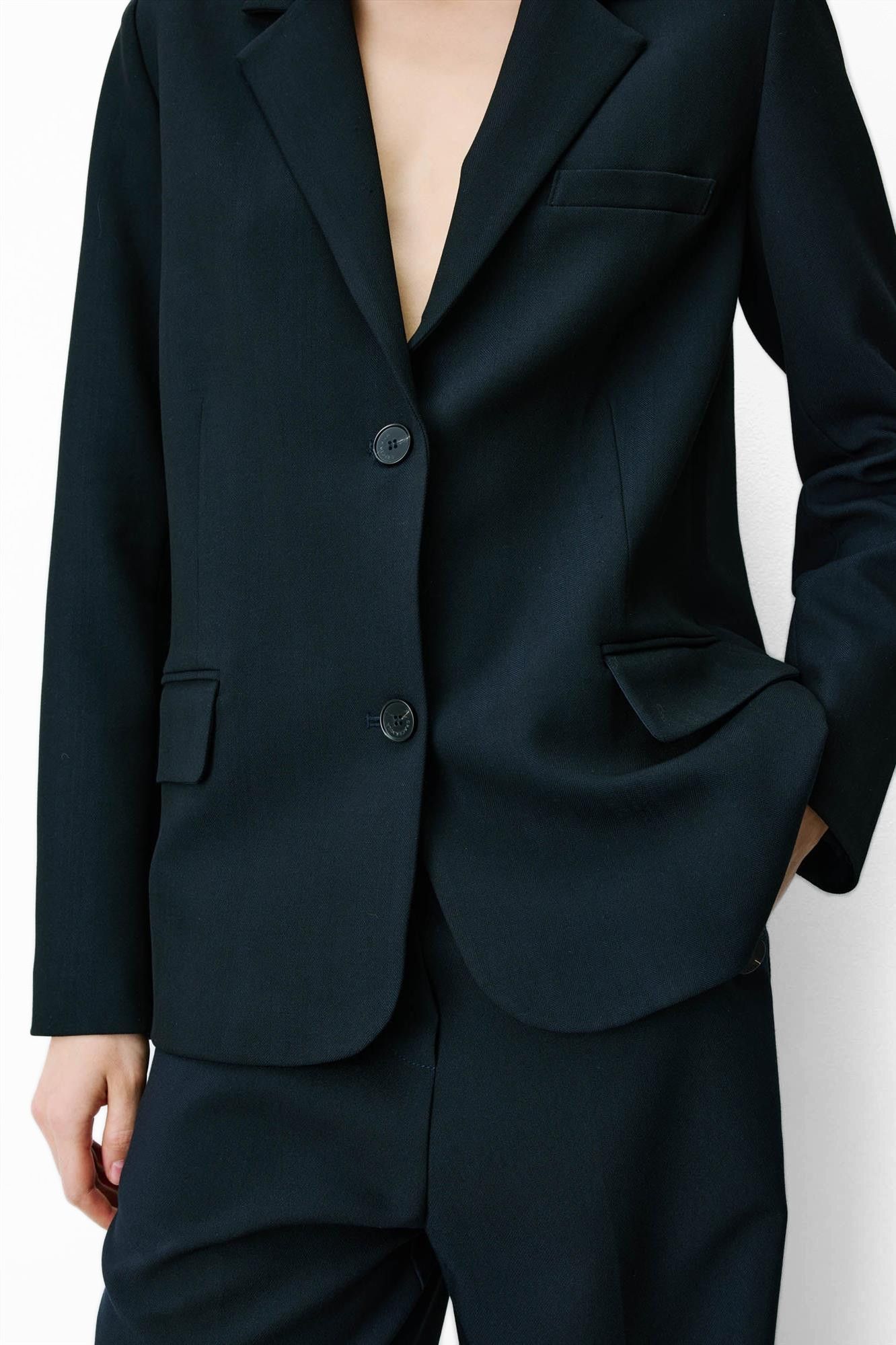Grace & Mila - Donkerblauwe Alarick blazer