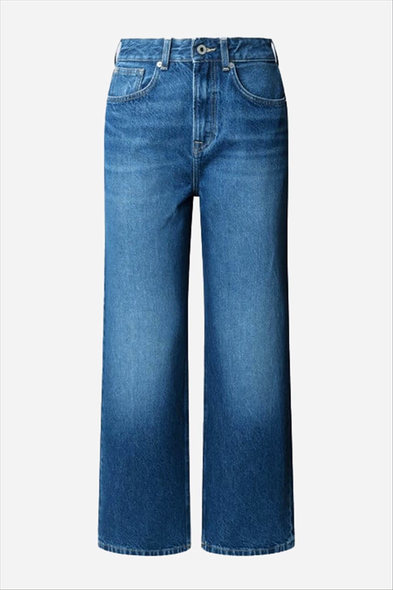 Pepe Jeans London - Donkerblauwe Lexa Straight jeans