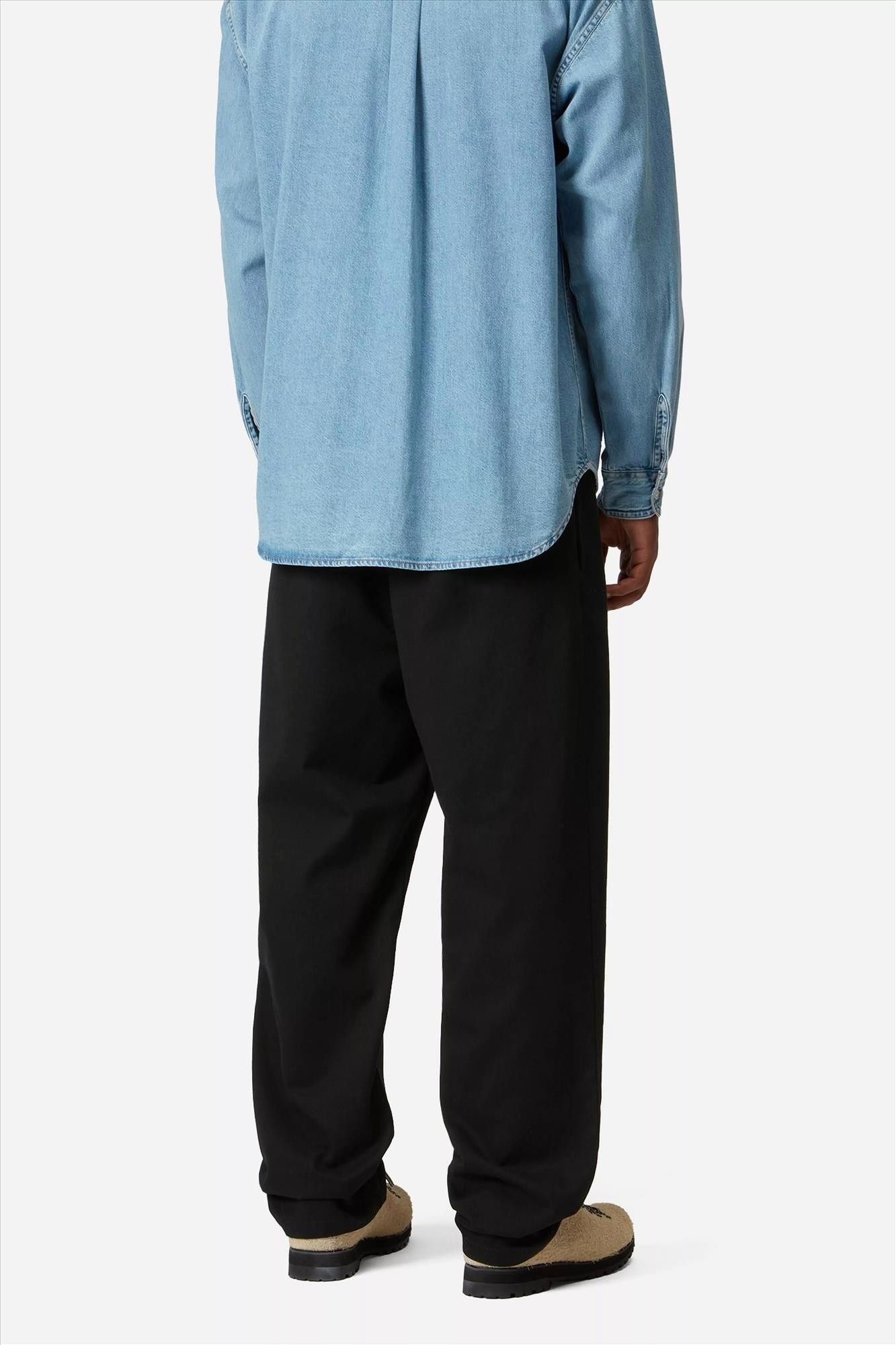 Carhartt WIP - Zwarte Calder relaxed tapered broek