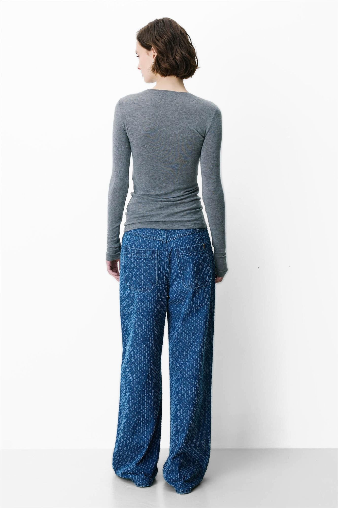 Grace & Mila - Grijze Alkias longsleeve