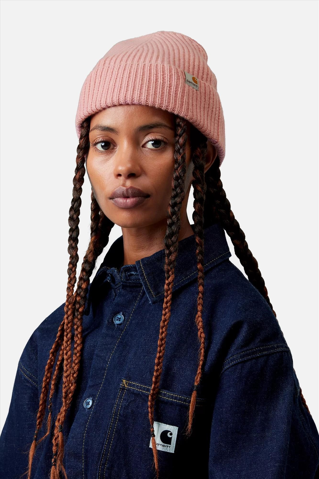 Carhartt WIP - Roze Gabe muts