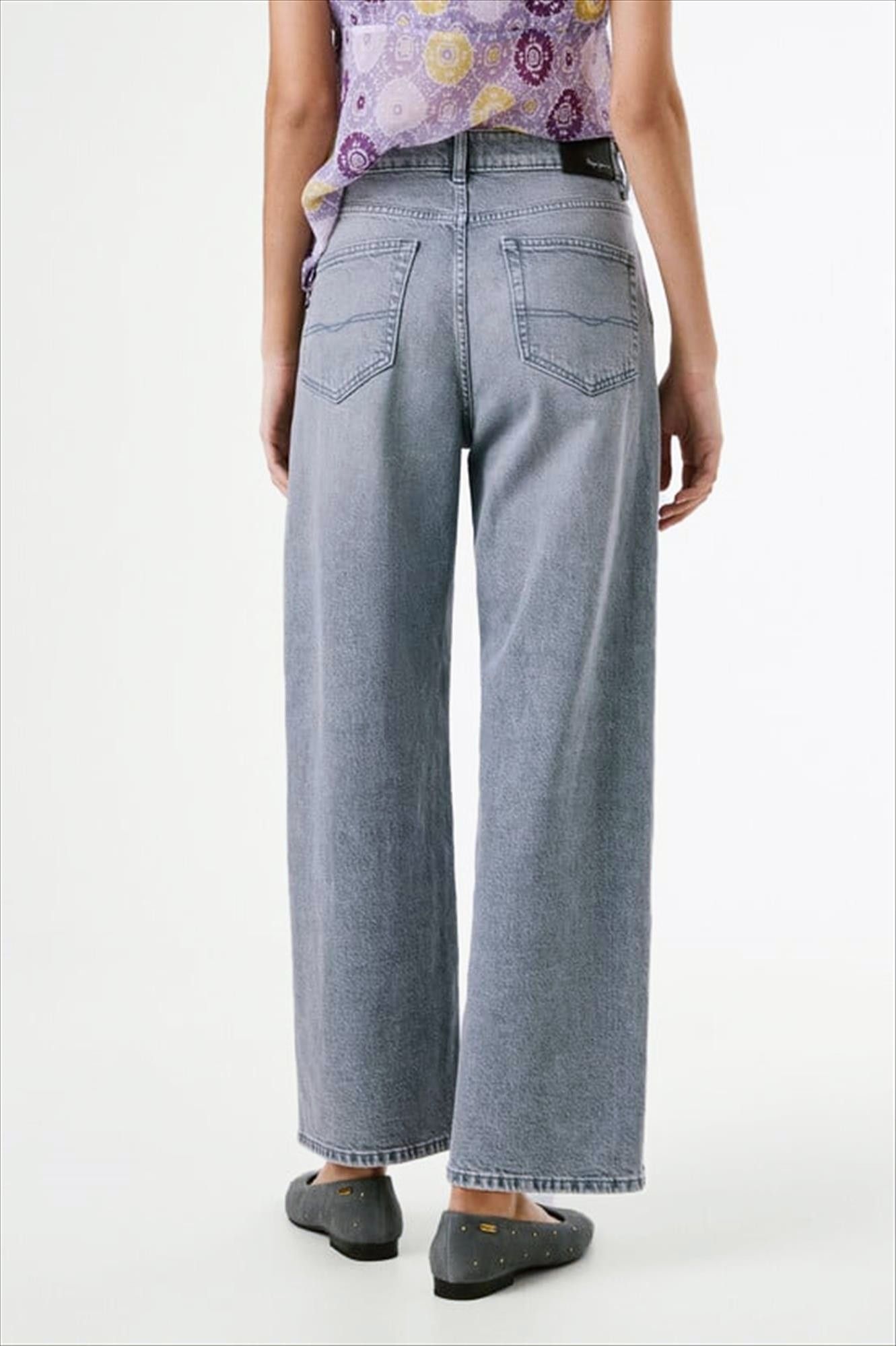 Pepe Jeans London - Grijze Lexa Straight jeans