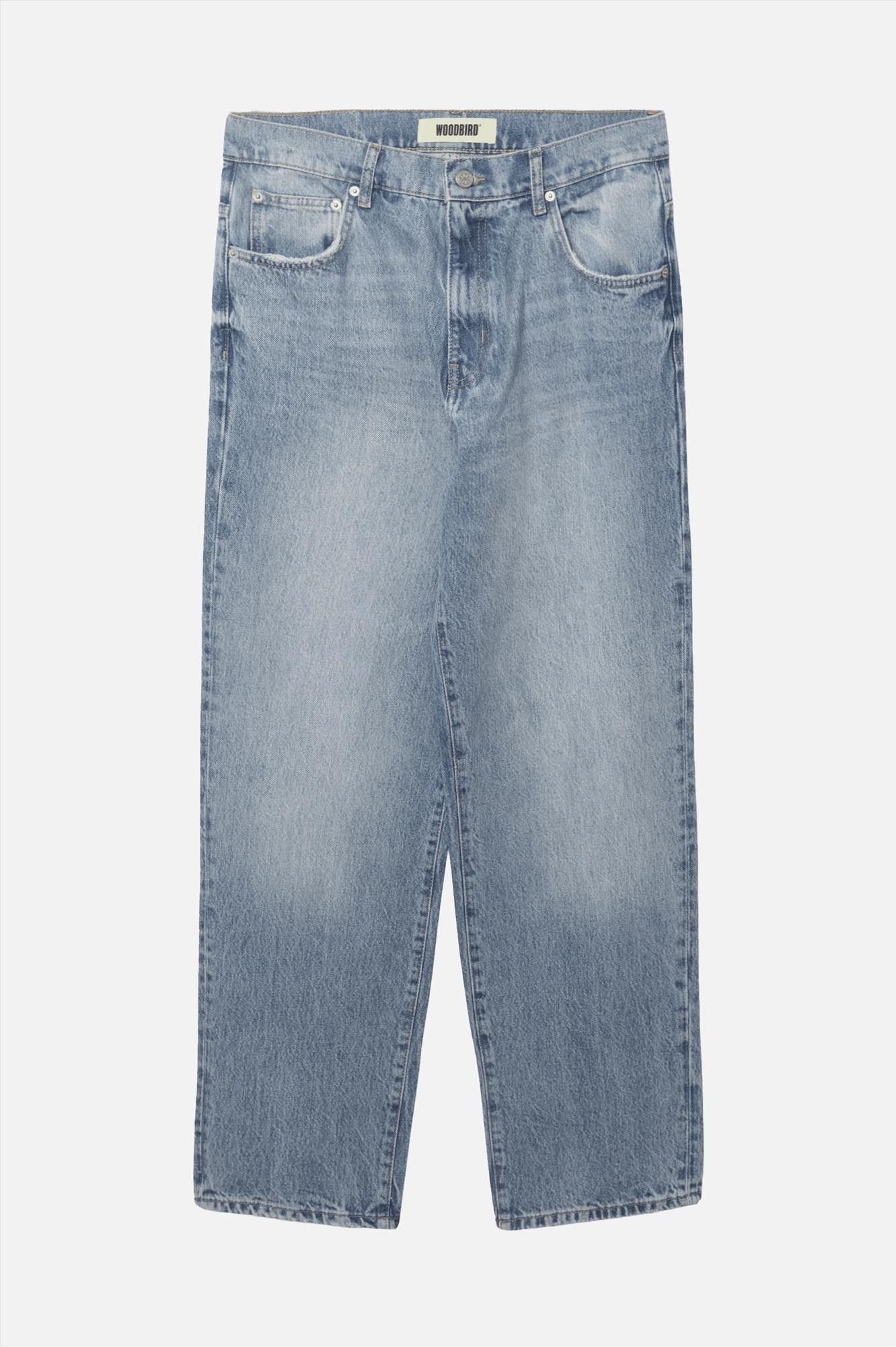 WOODBIRD - Lichtblauwe Leroy Arctic jeans