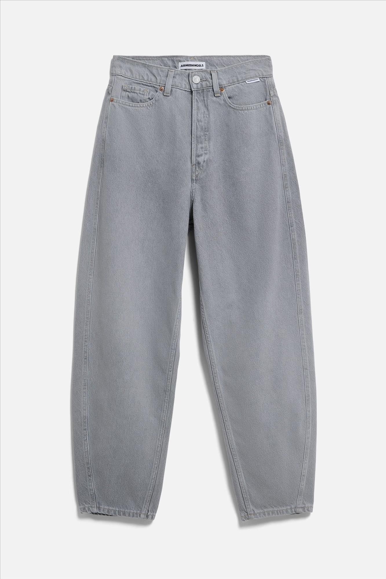Armed Angels - Grijze Baarly barrel jeans