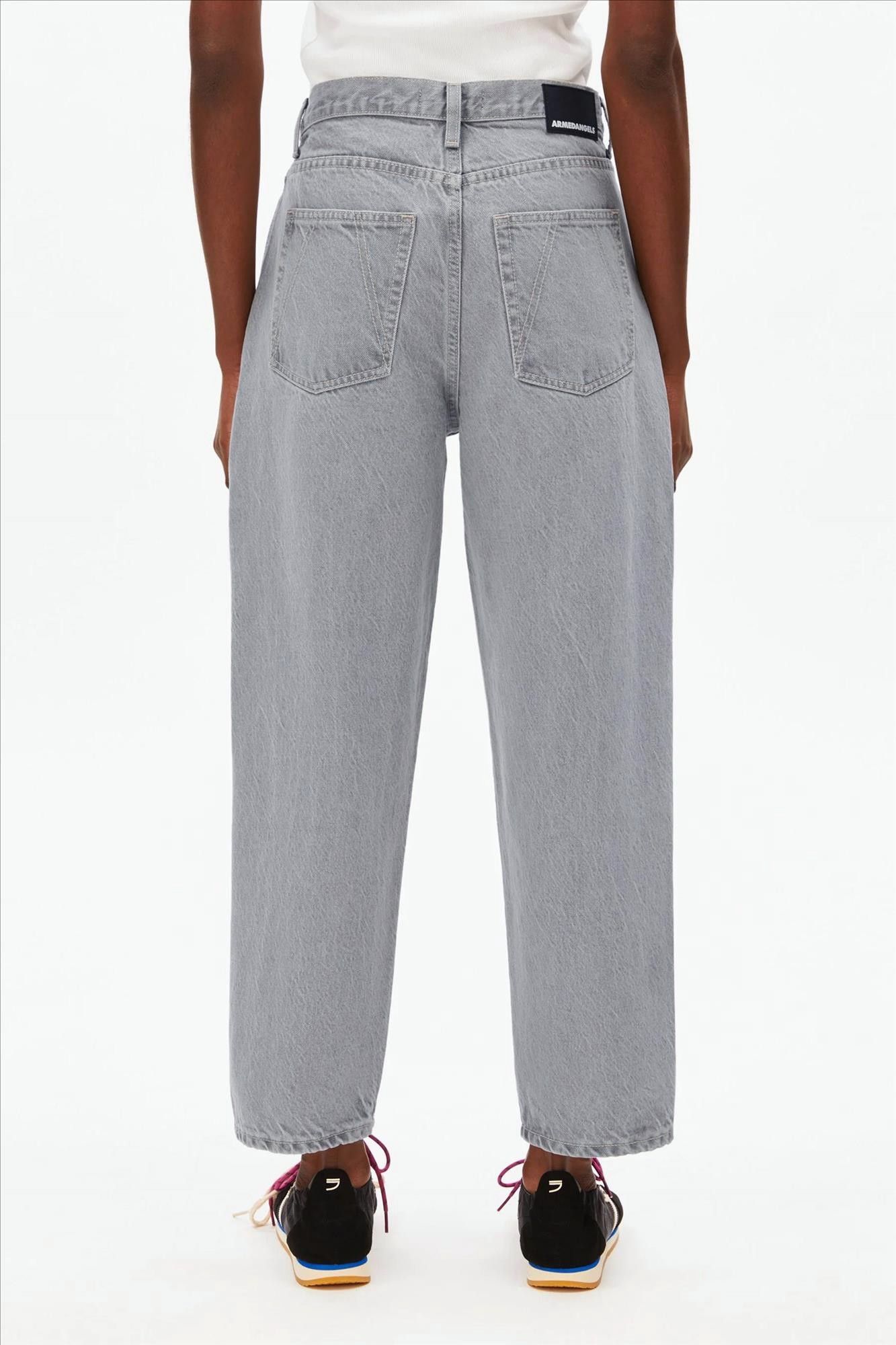 Armed Angels - Grijze Baarly barrel jeans