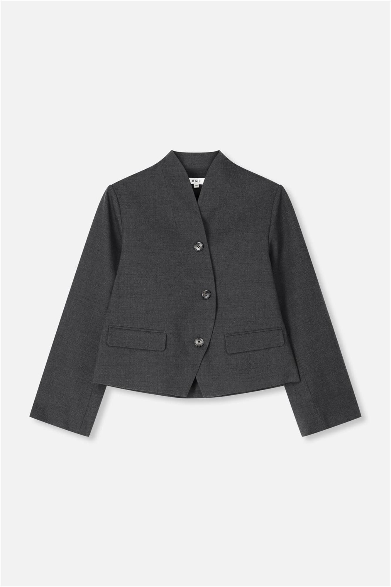 Boii Studios - Donkergrijze Merle blazer