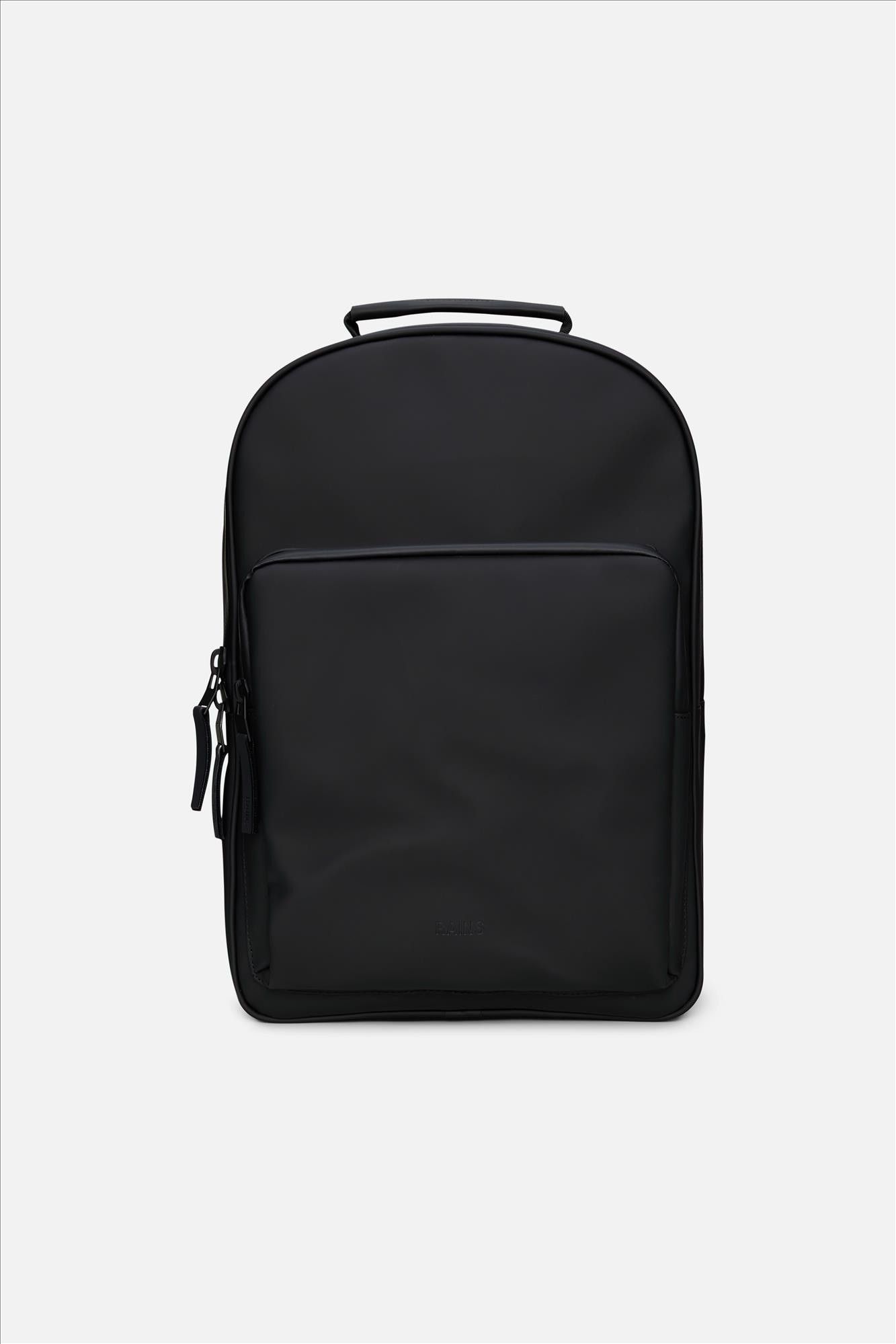 RAINS - Zwarte Book Daypack rugzak