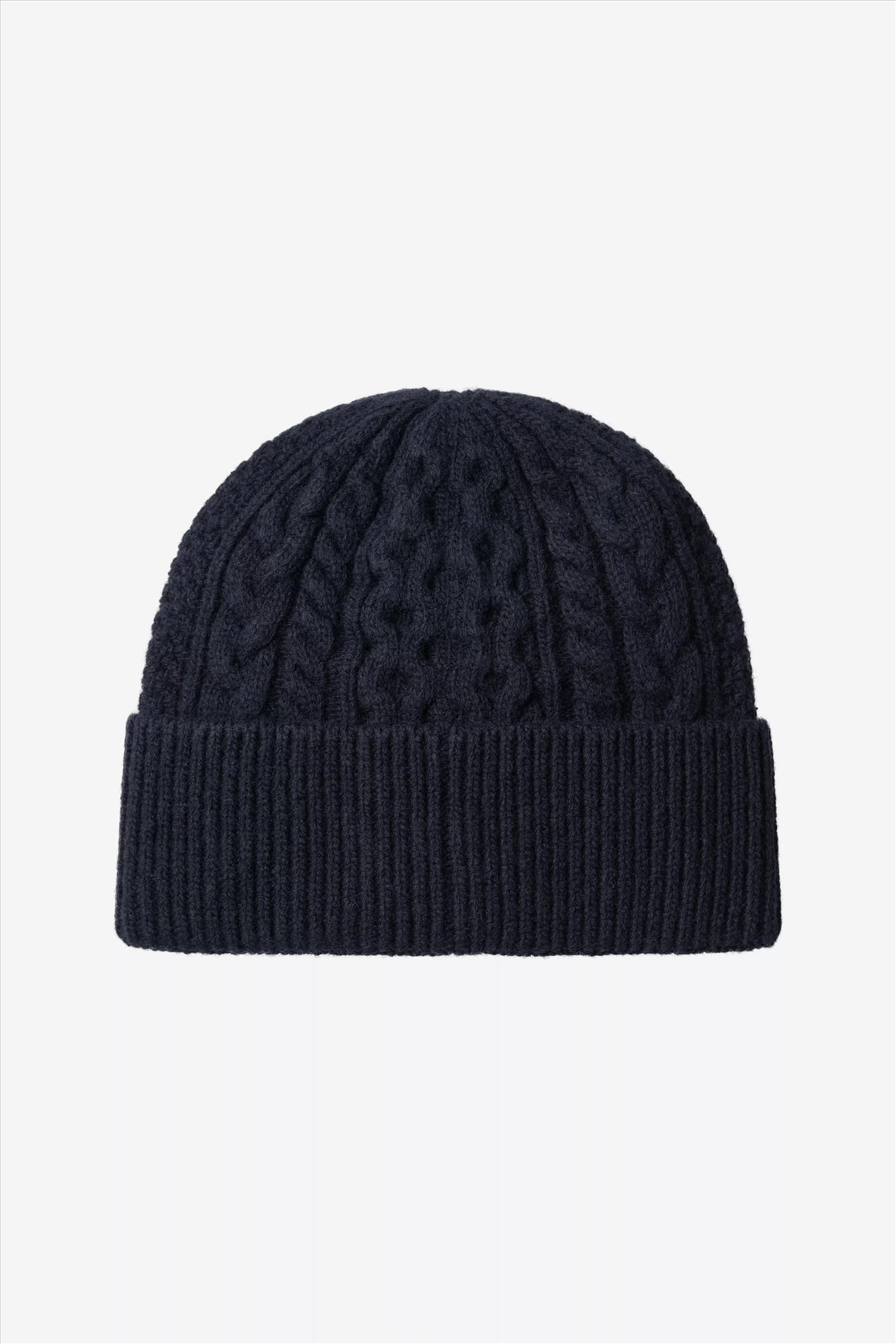 Carhartt WIP - Donkerblauwe Caster muts