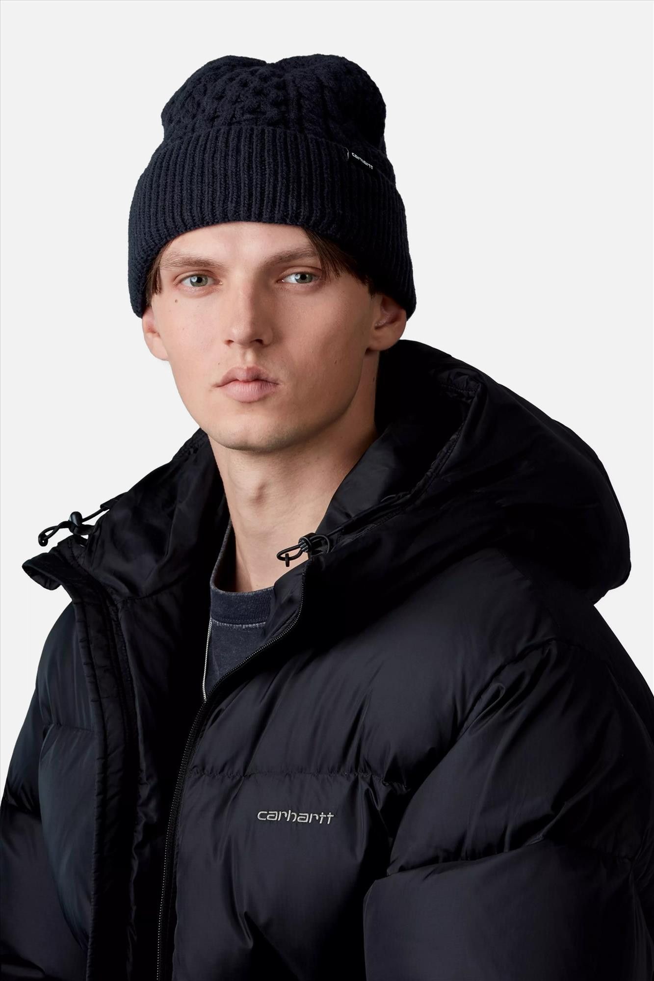 Carhartt WIP - Donkerblauwe Caster muts