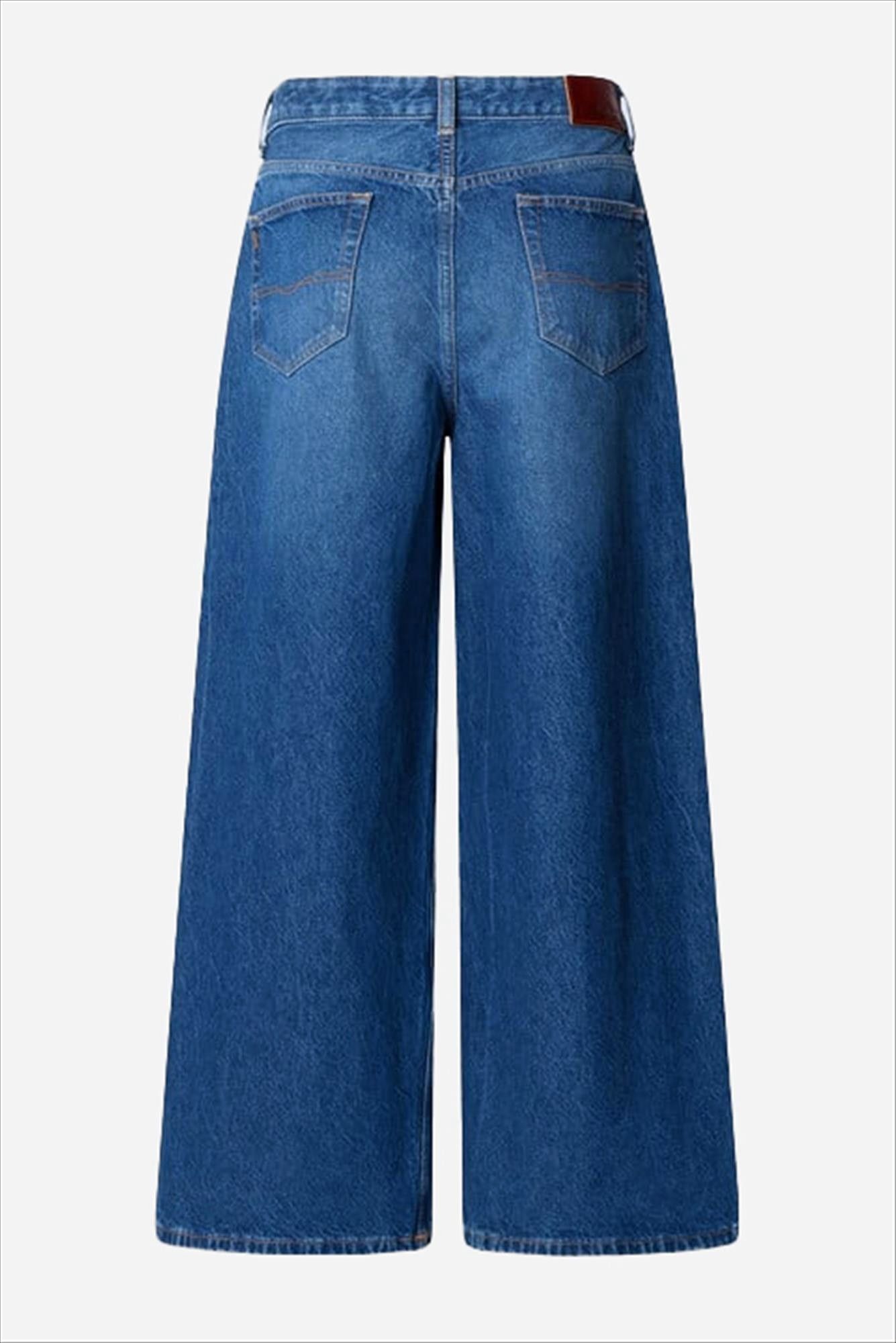 Pepe Jeans London - Donkerblauwe Jaimy Wide jeans