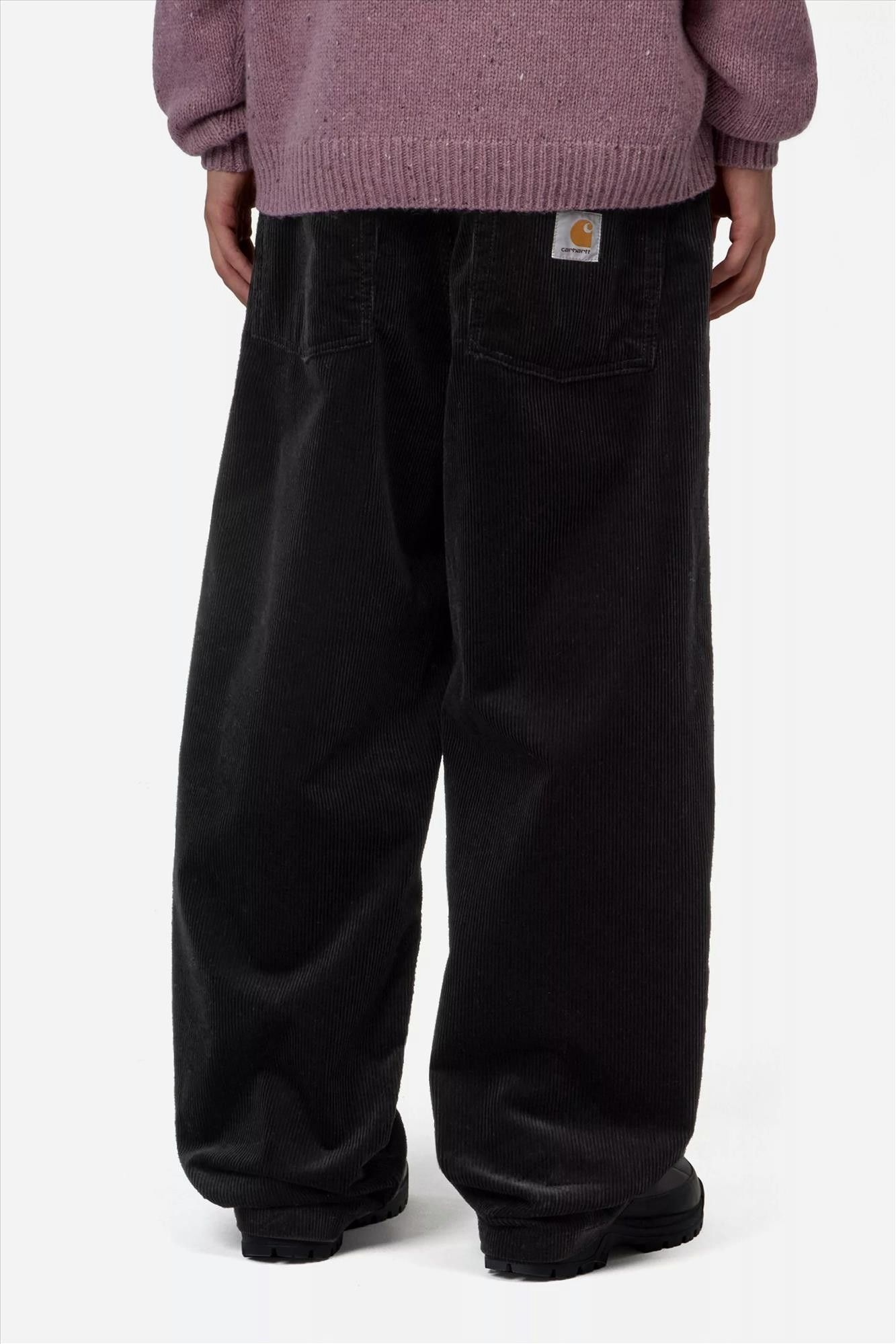 Carhartt WIP - Zwarte Brandon Cord broek