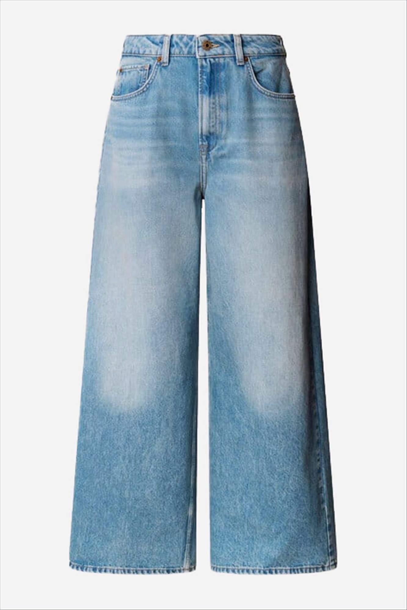 Pepe Jeans London - Lichtblauwe Jaimy Wide jeans