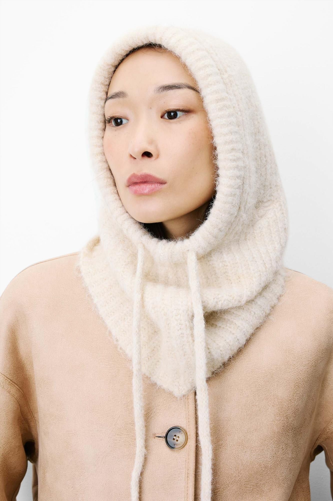 Grace & Mila - Ecru Samourai balaclava