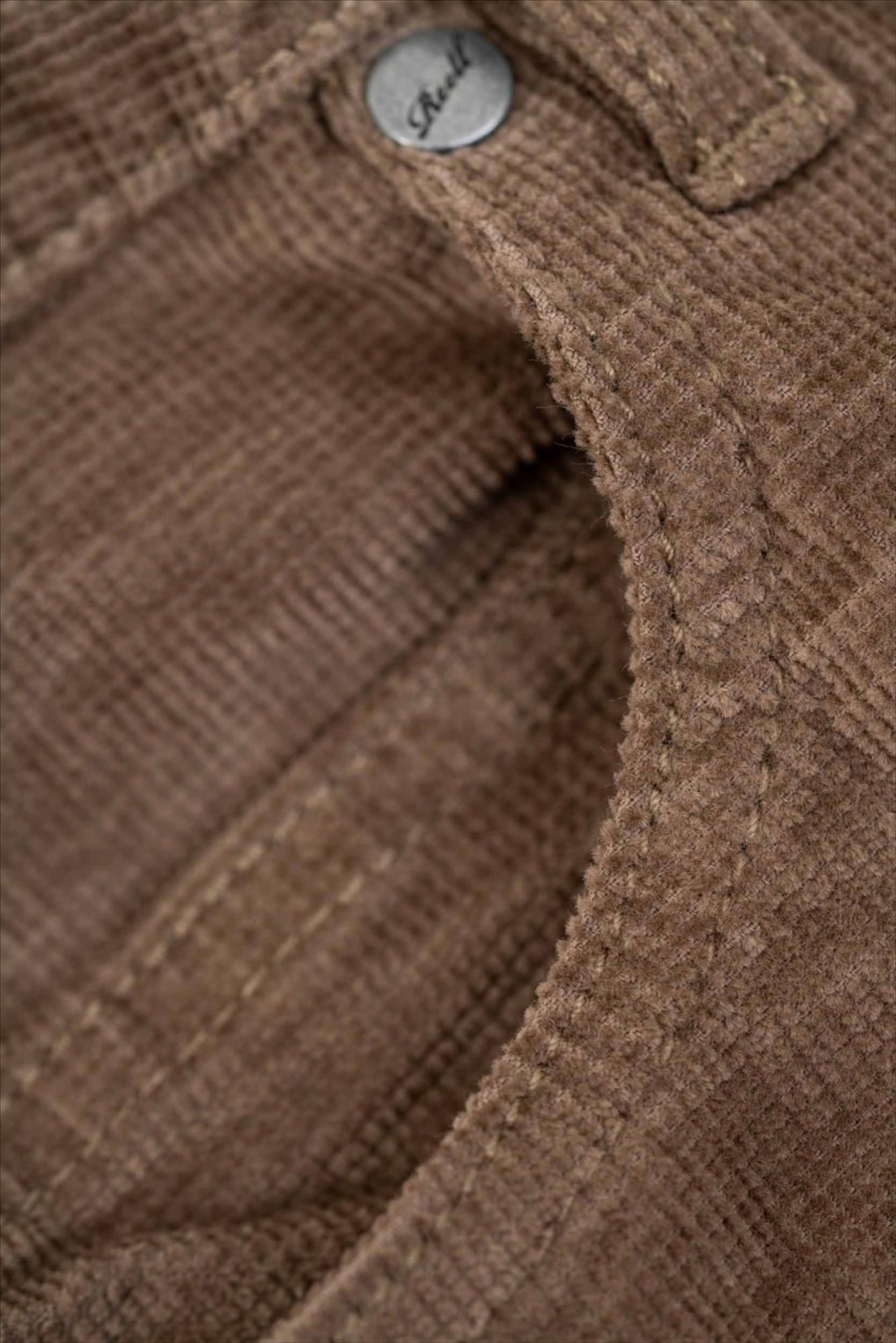 Reell - Beige Square Cord broek