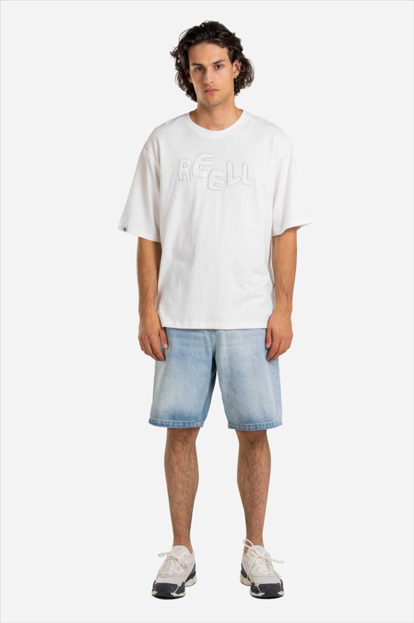 Reell - Lichtblauwe Bolt short
