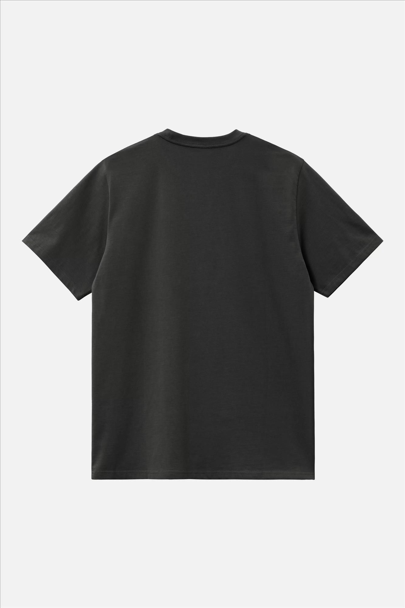 Carhartt WIP - Donkergroene American Script T-shirt
