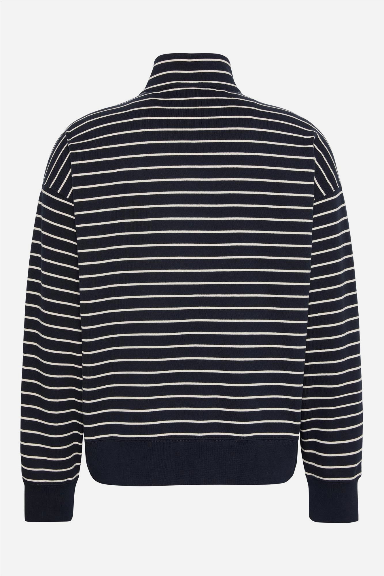 Calvin Klein Jeans - Donkerblauw-Witte Strip Premtery sweater