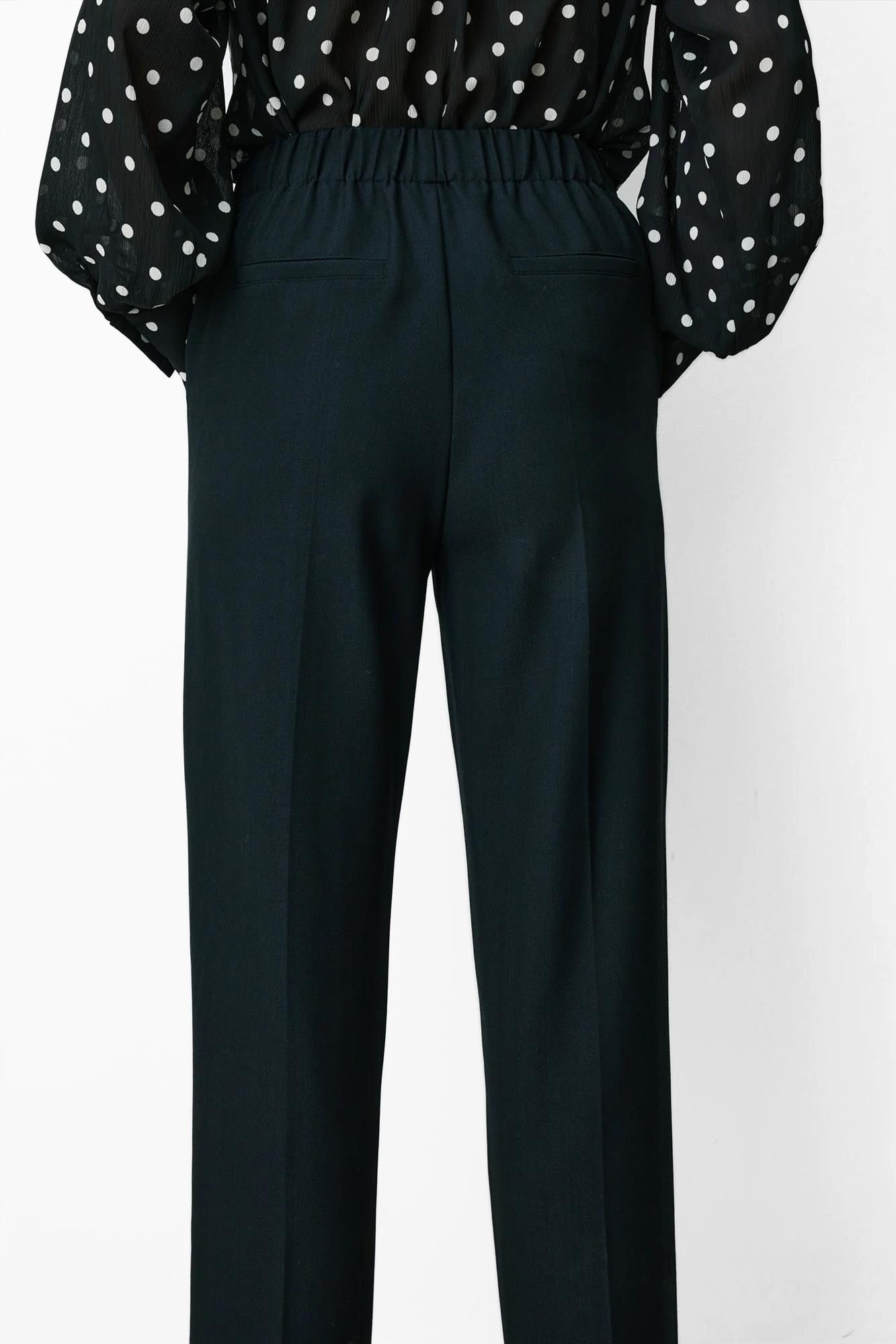Grace & Mila - Donkerblauwe Armstrong cigarette broek