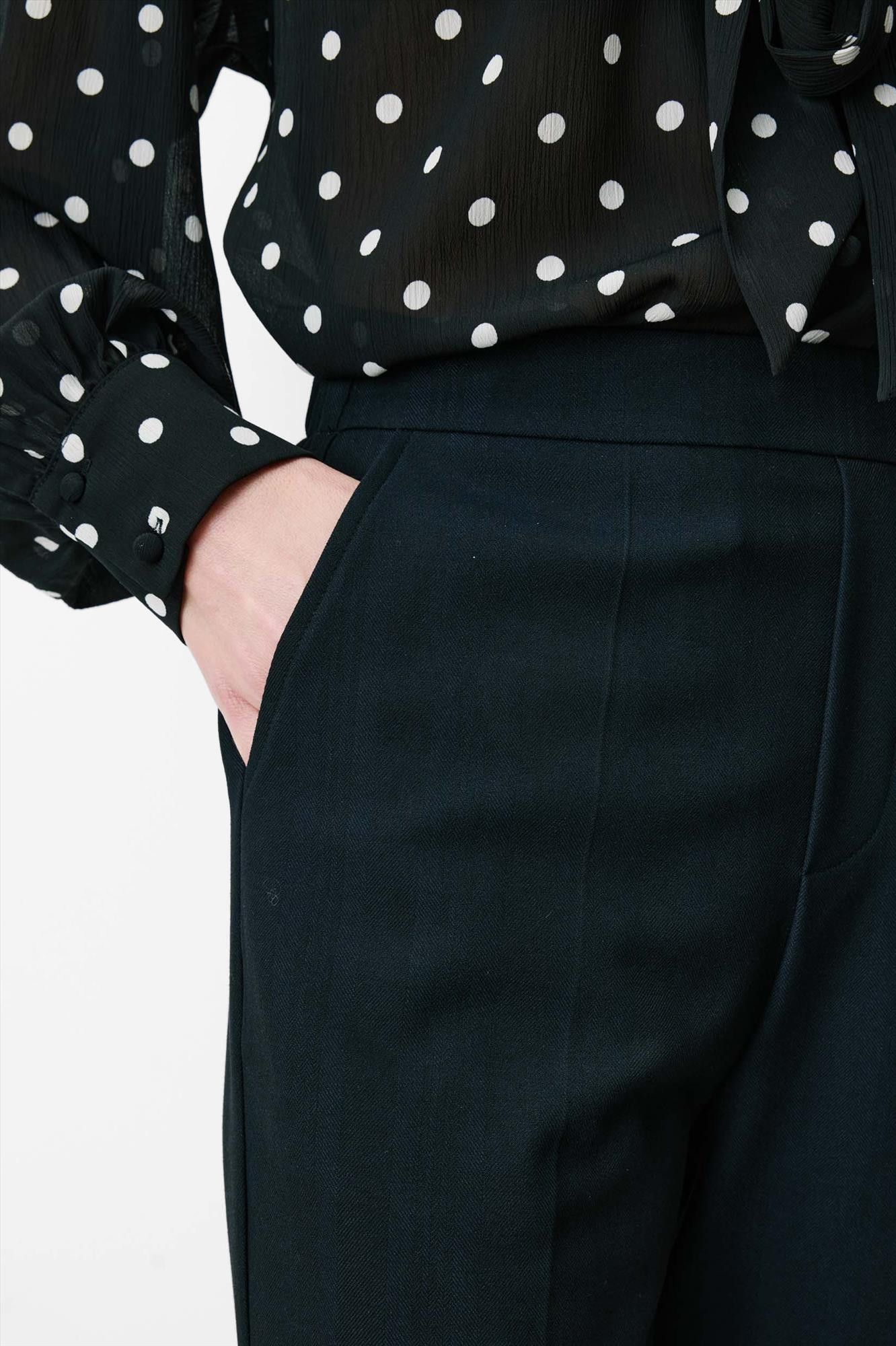 Grace & Mila - Donkerblauwe Armstrong cigarette broek