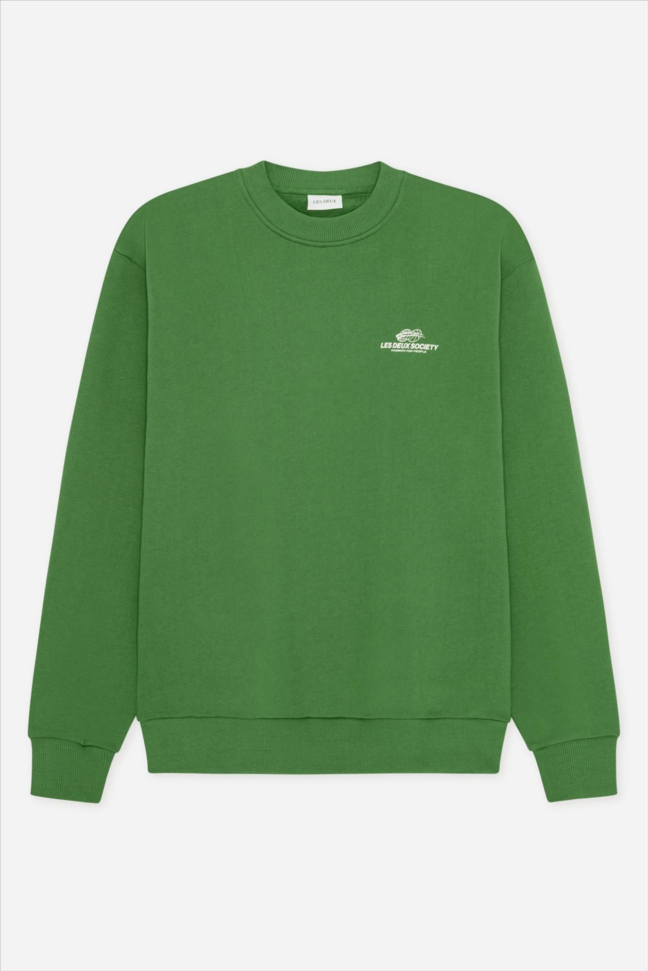 LES DEUX  - Groene Exhibition sweater