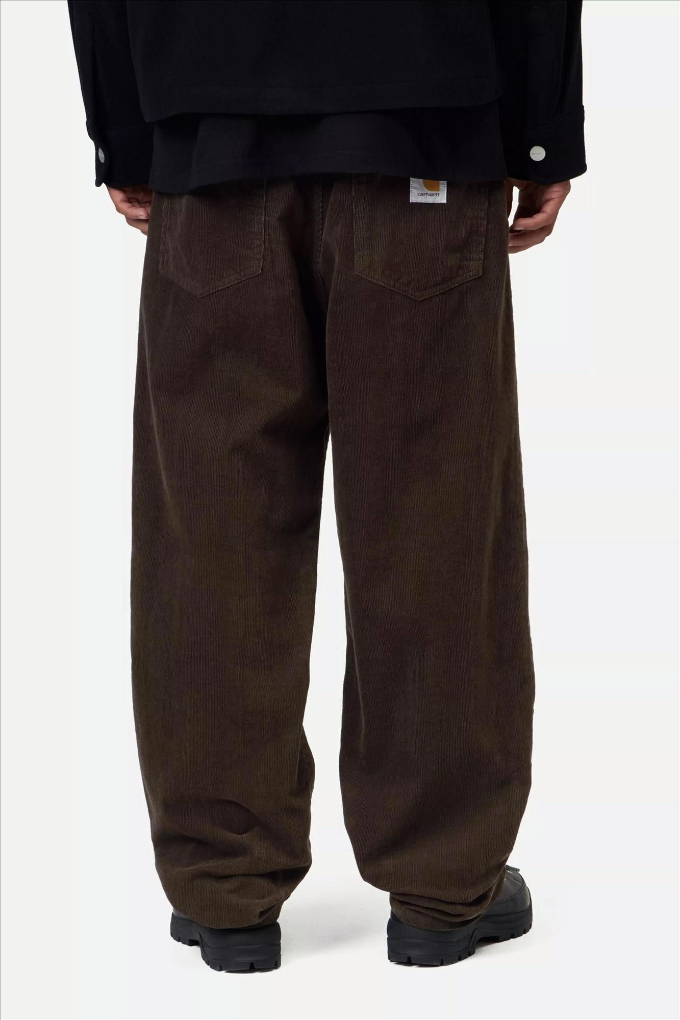 Carhartt WIP - Donkerbruine Aaron regular tapered broek