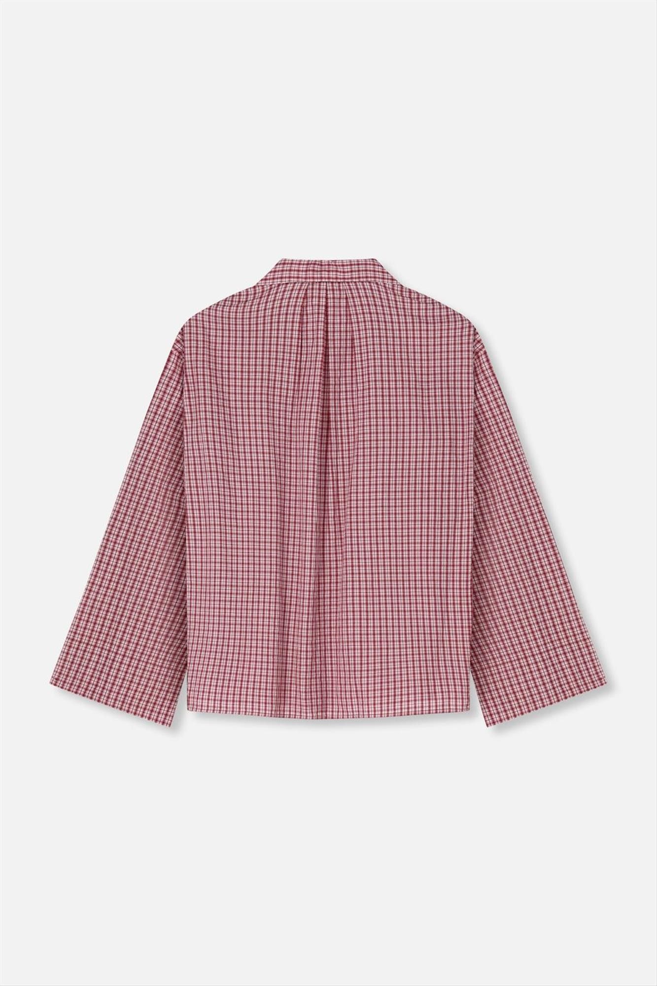 Boii Studios - Roze Tinsi Check blouse