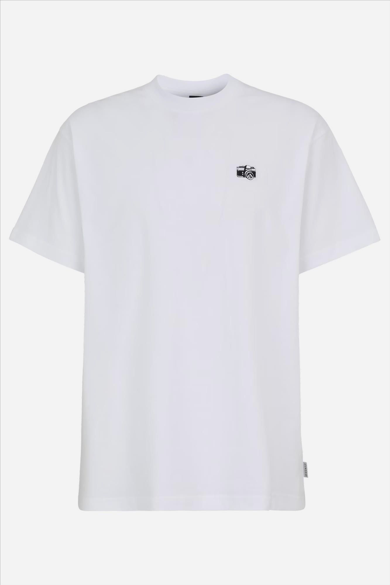 Iriedaily - Witte Spiegelreflex T-shirt