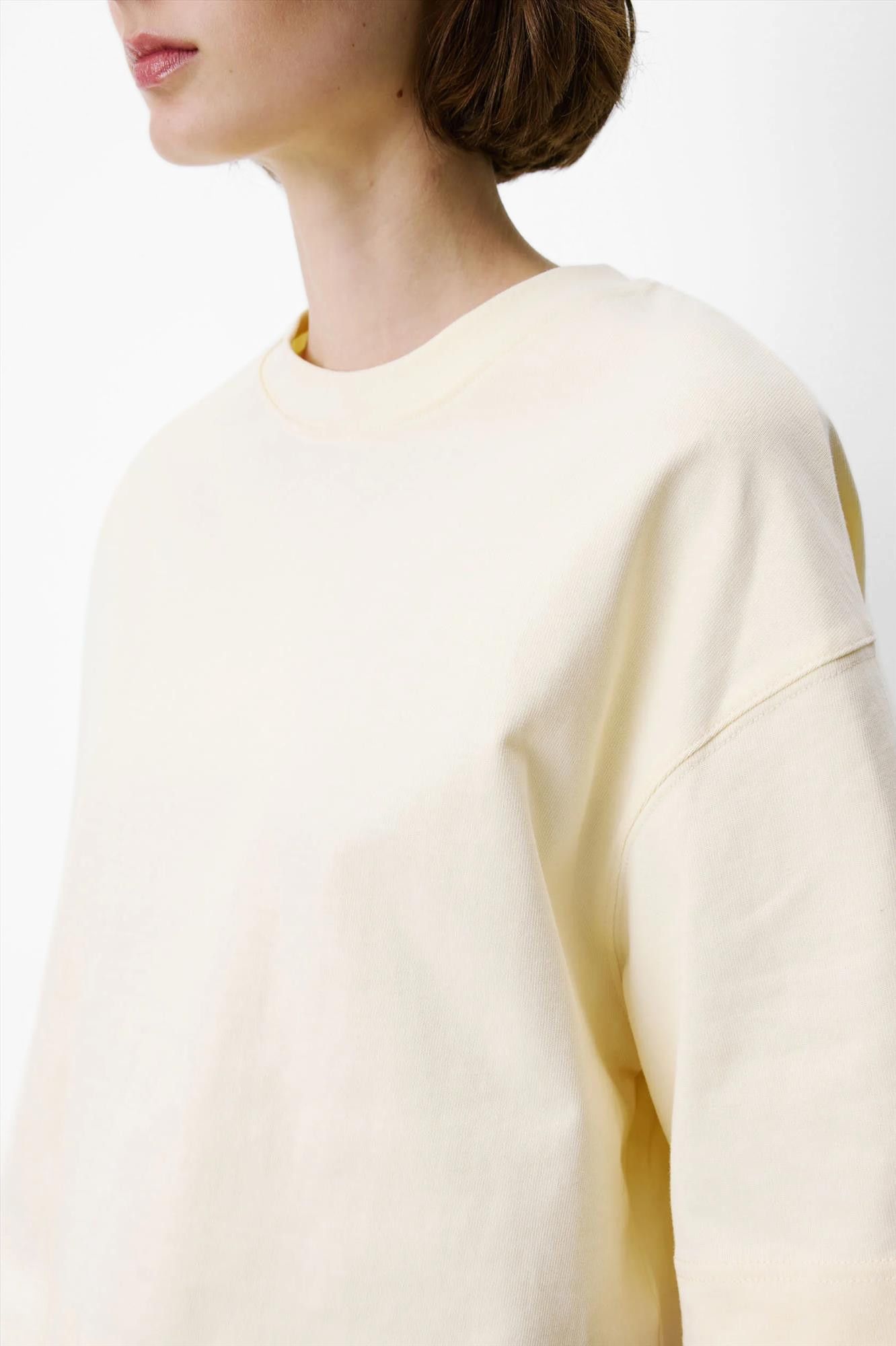 Grace & Mila - Lichtgele Arvel T-shirt