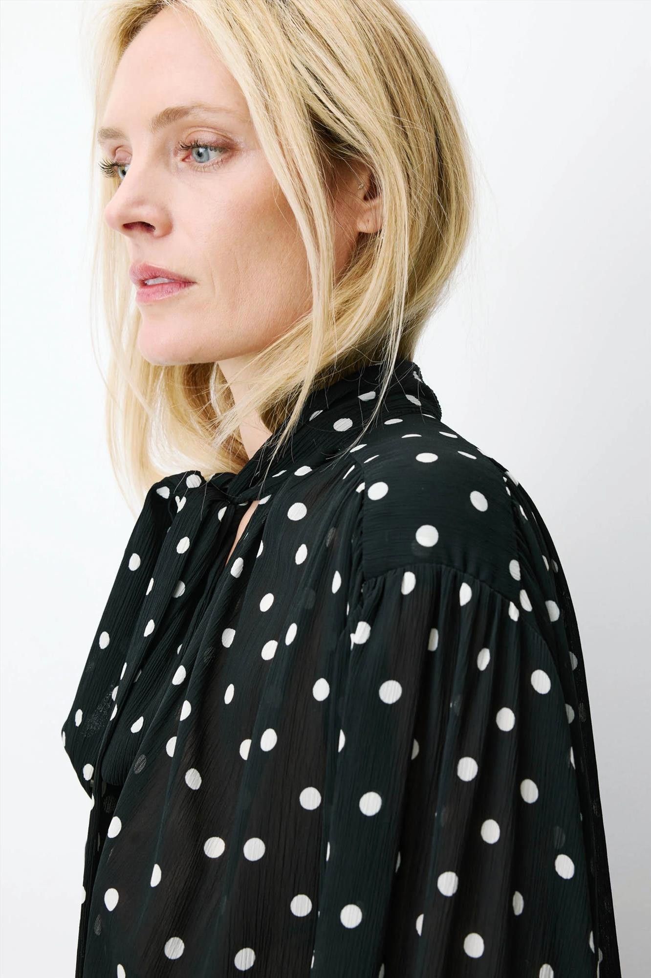 Grace & Mila - Zwarte Angelica blouse